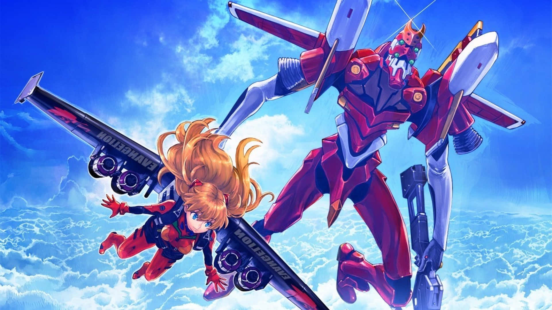 Koe jännittävä tutkimusmatkailun ja löytöretkien maailma Neon Genesis Evangelionissa. Taustakuvat