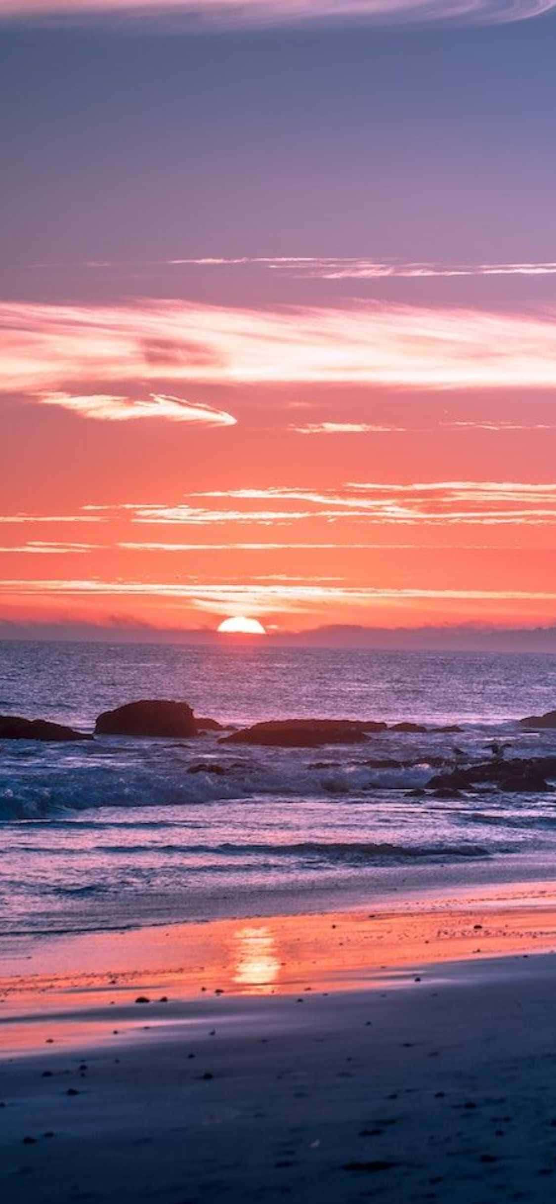 Koe Malibun kauneus uusimmalla iPhone Xs:llä Taustakuvat