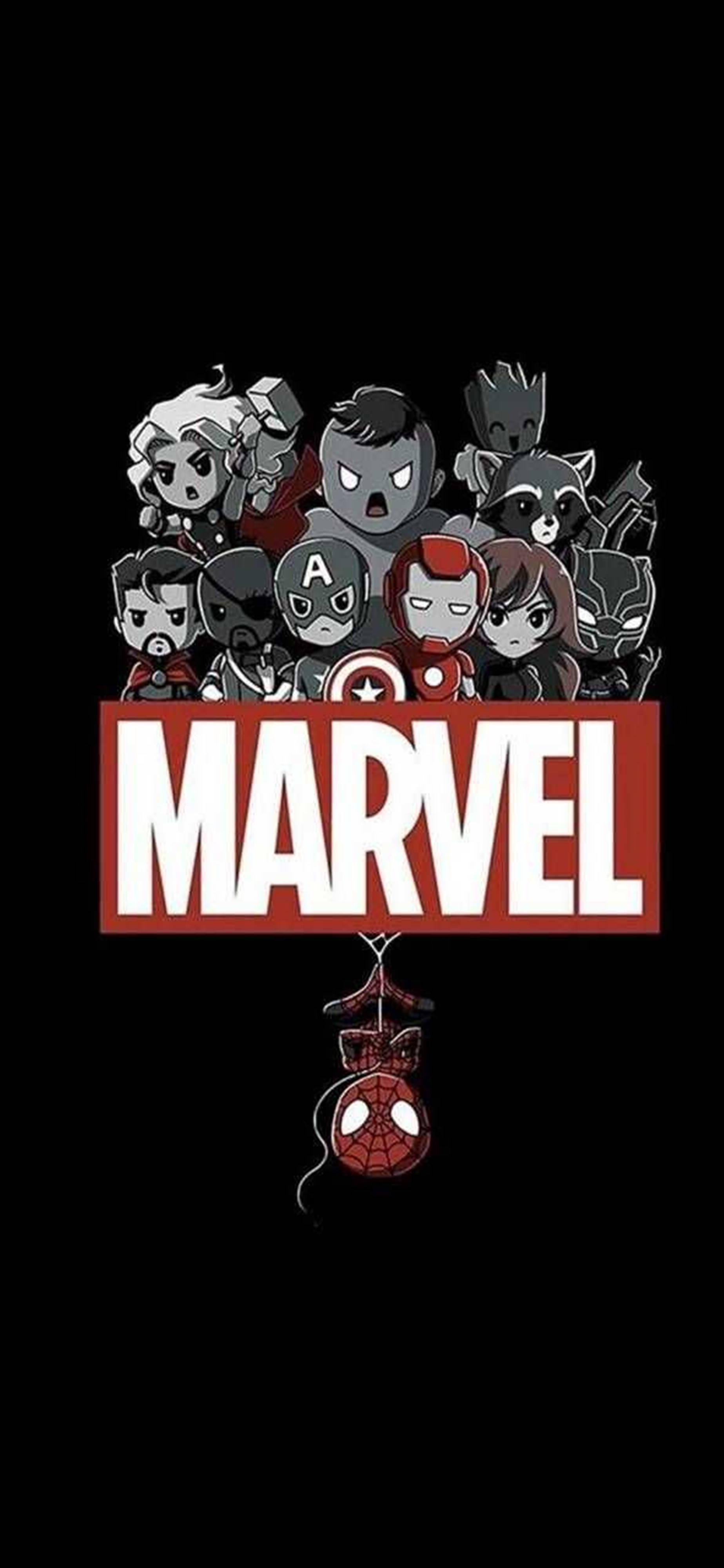 Koe Marvel-universumi upeassa 4K-laadussa puhelimellasi. Taustakuvat