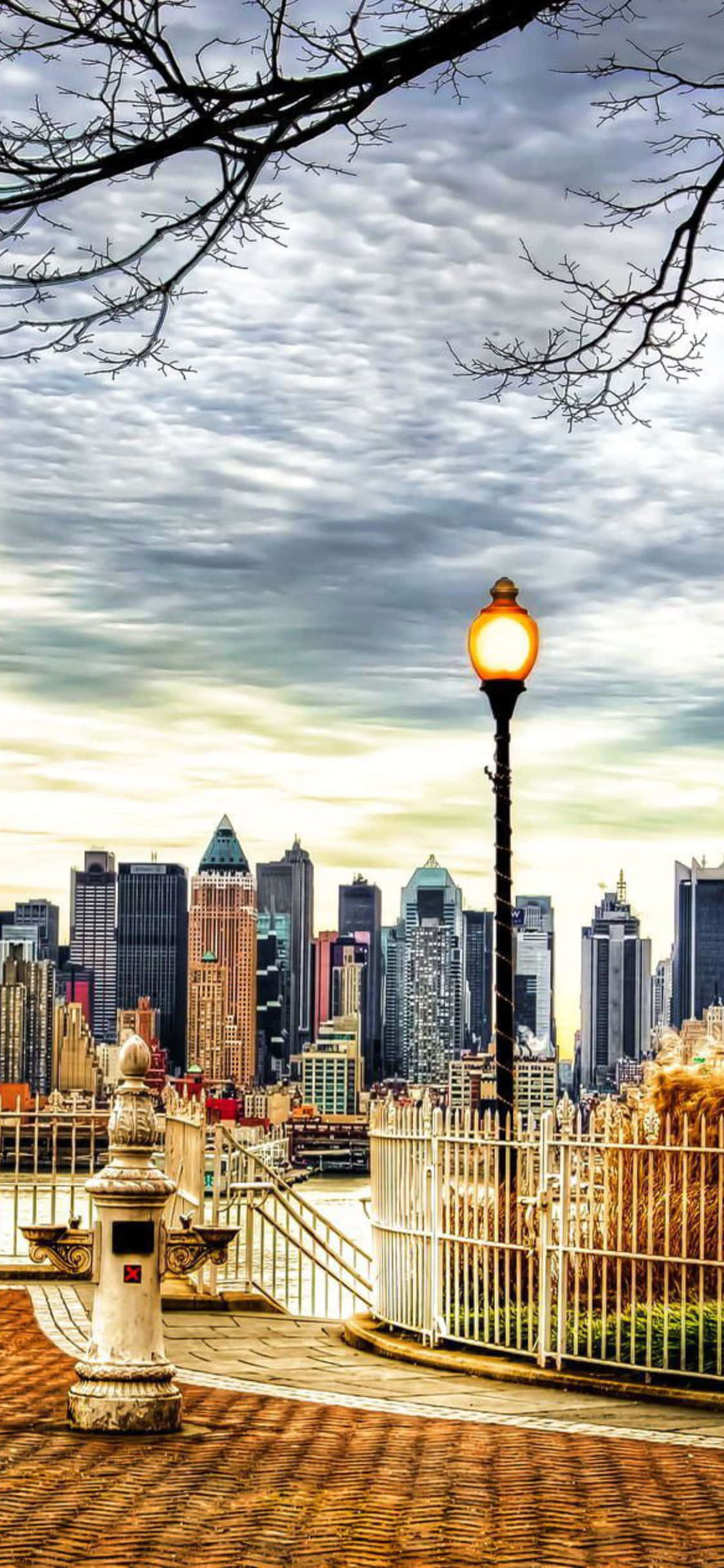 Koe New Yorkin viehätys iPhone Xs:llä Taustakuvat