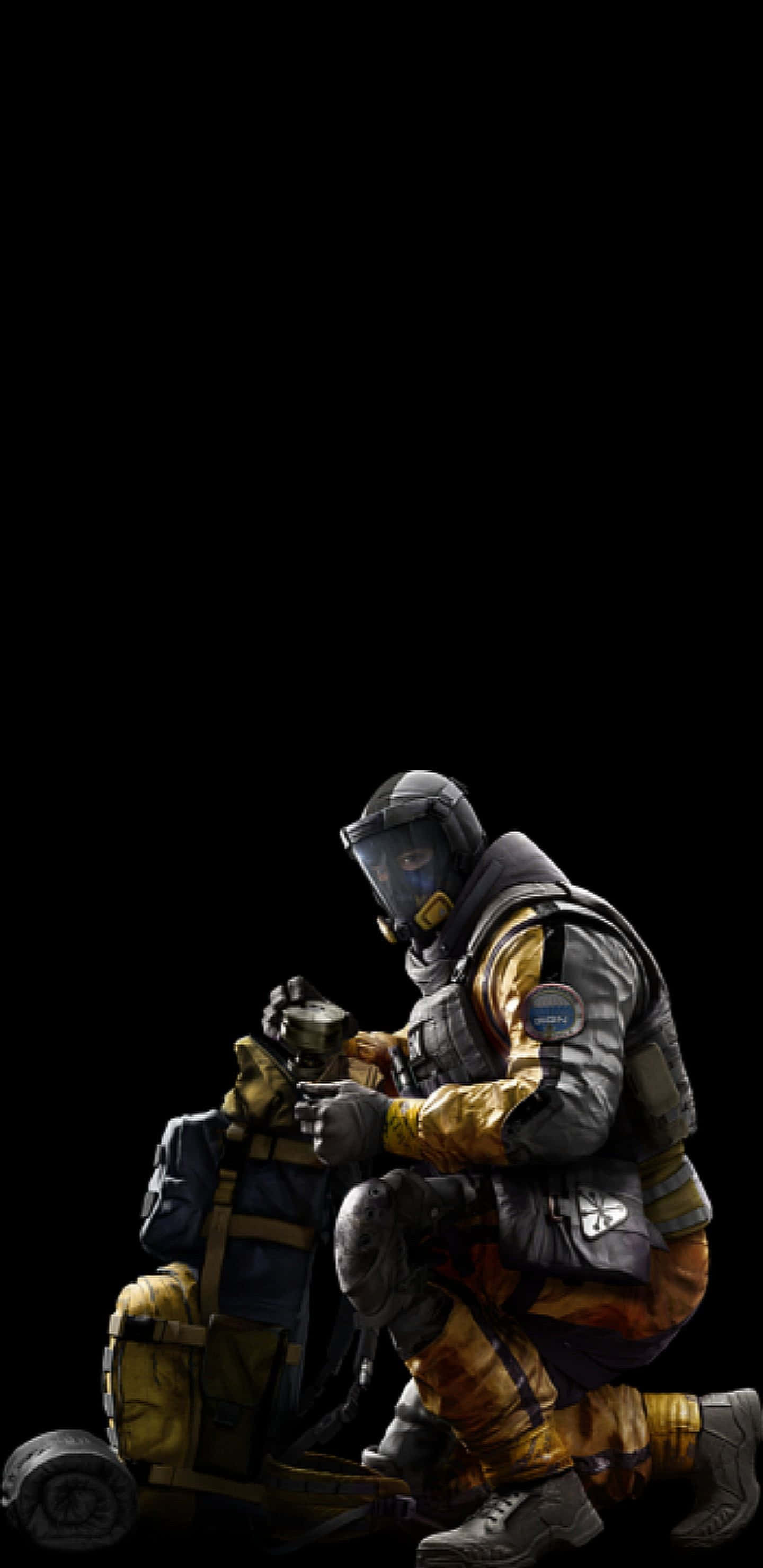 Koe Rainbow Six Siegen immersiivinen jännitys Google Pixel 3XL:llä Taustakuvat