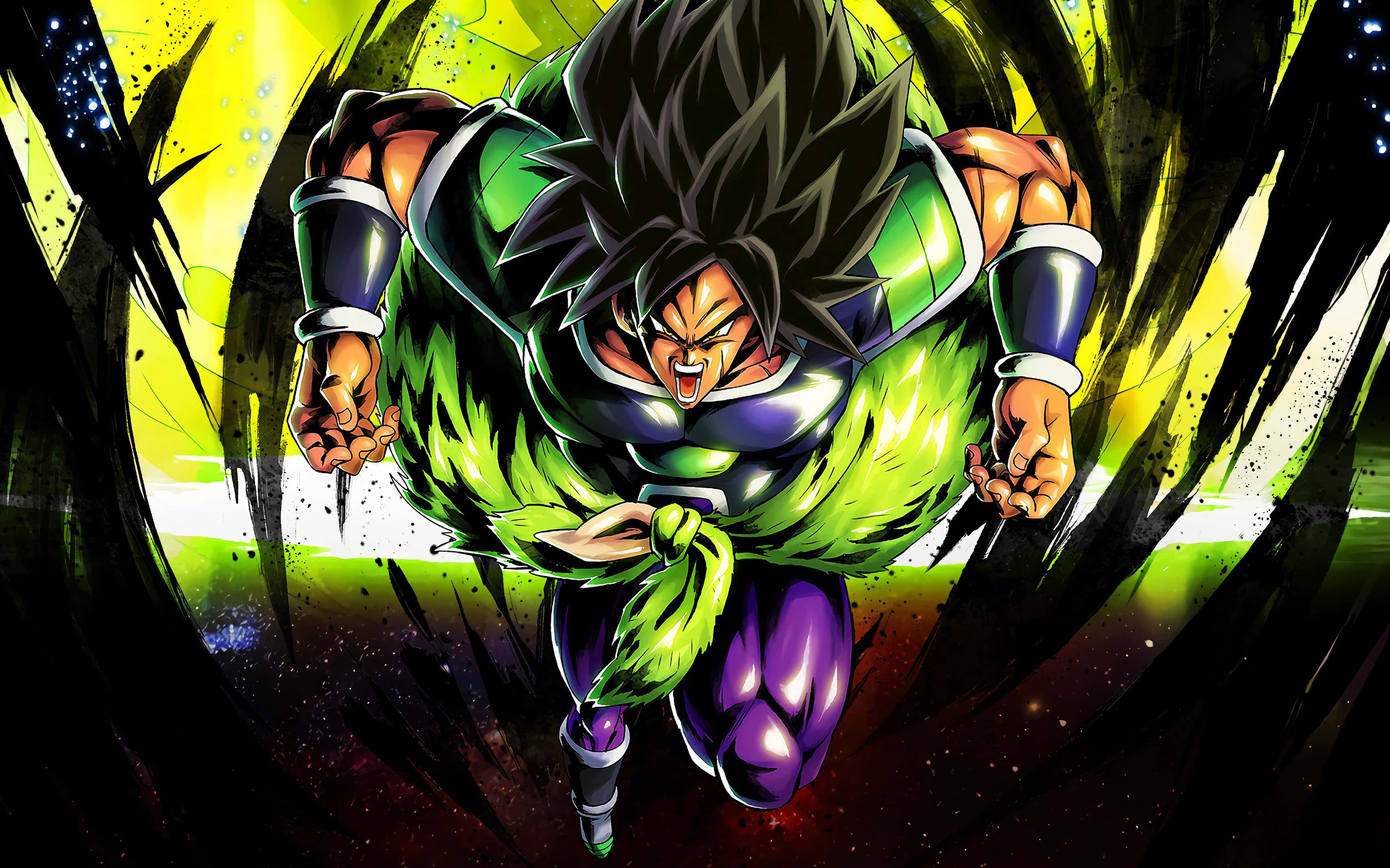 Koe Super Saiyan Jumala Super Saiyan Brolyn Voima - Dragon Ball Super Broly Taustakuvat