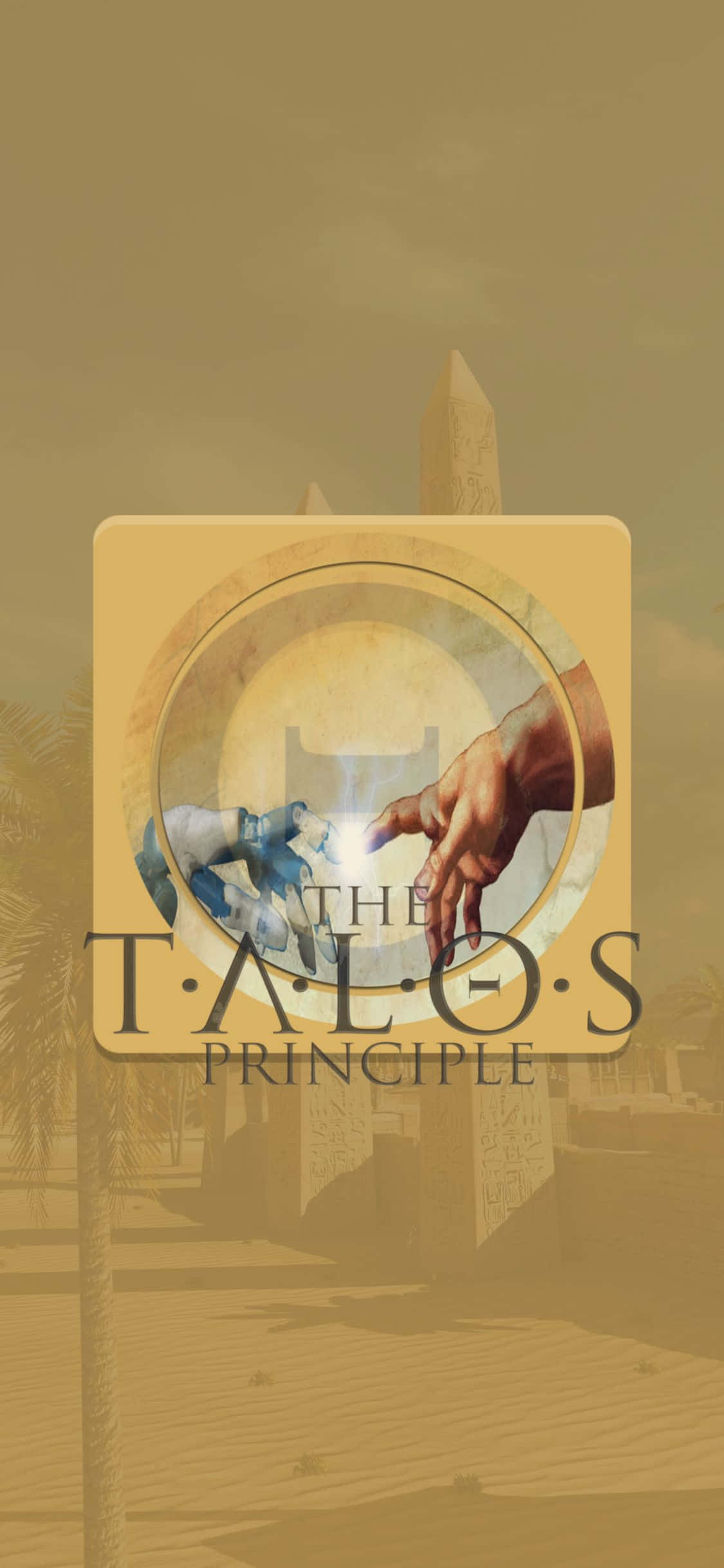 Koe The Talos Principle iPhone Xs:llä Taustakuvat