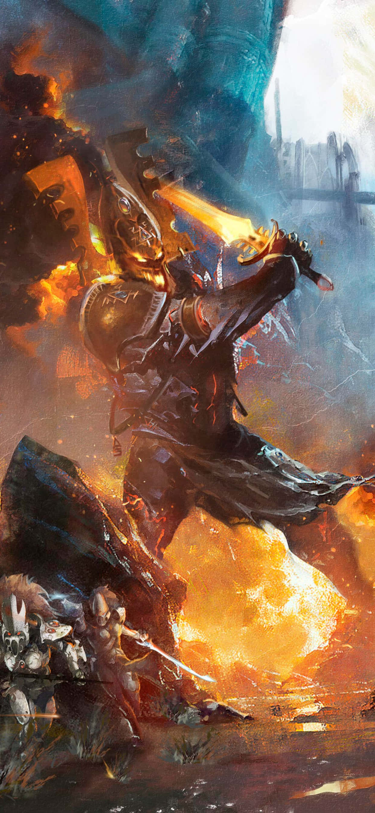 Koe Total War Warhammer iPhonella X Taustakuvat