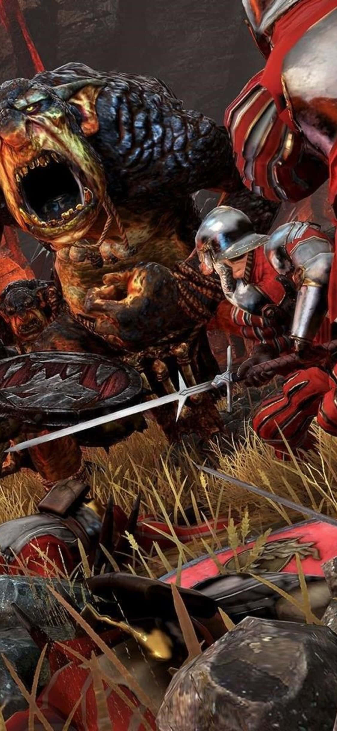 Koe ultimaattinen fantasiataistelu iPhone X:n ja Total War Warhammerin avulla Taustakuvat