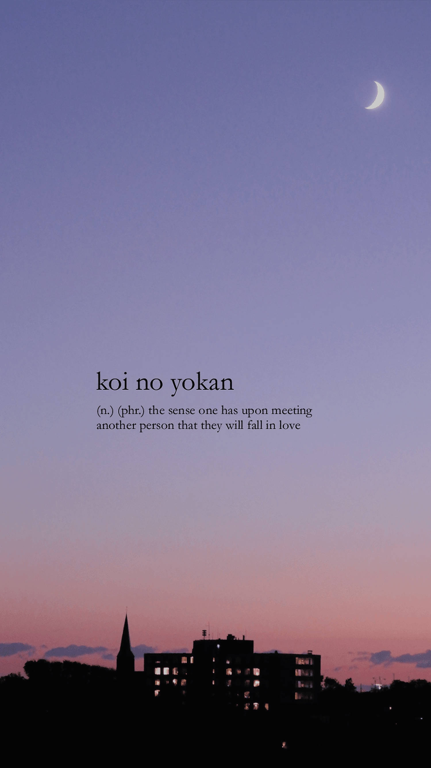 Koi No Yokan - Esteettiset Sanat Taustakuvat
