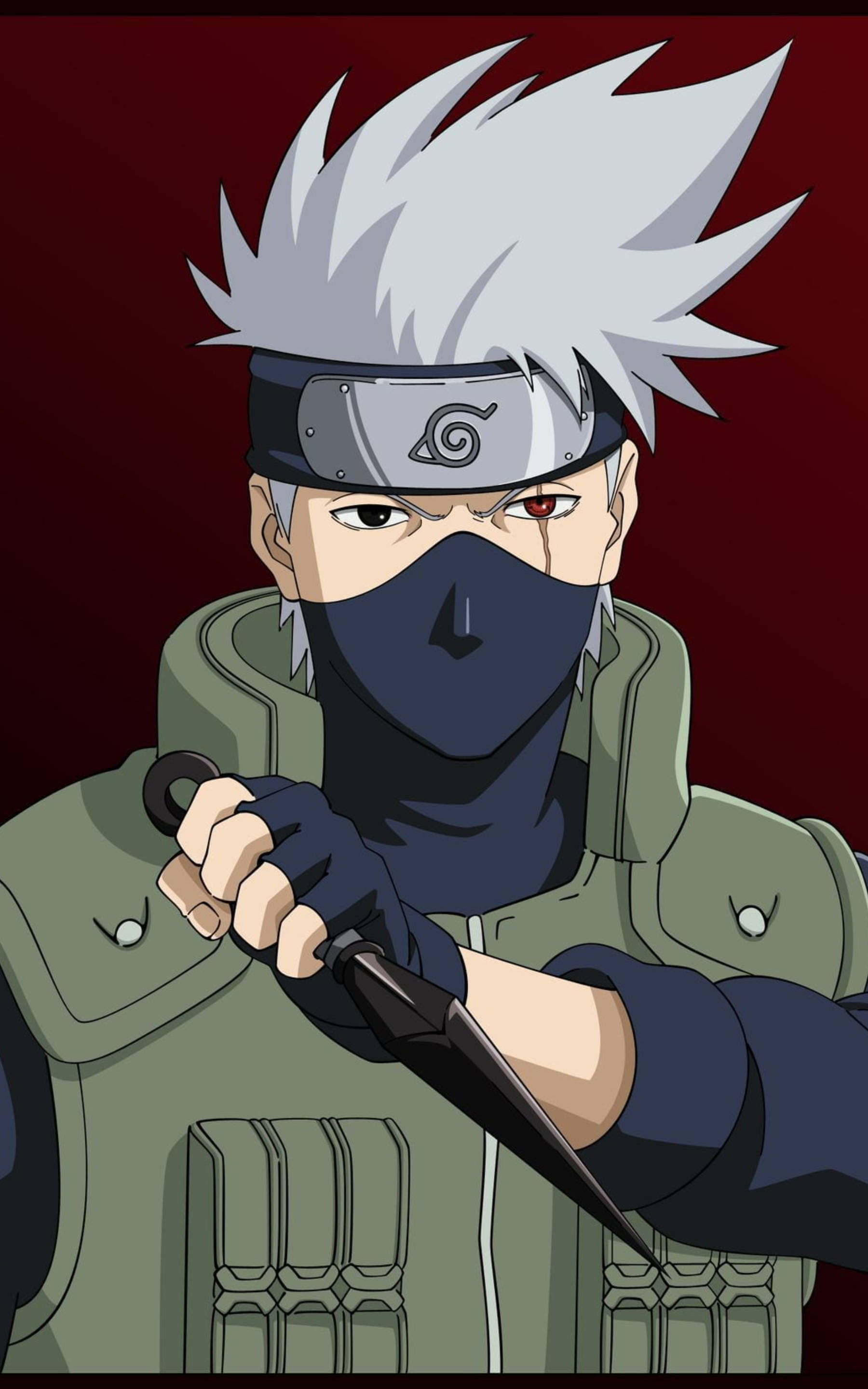Komea ja tyylikäs Kakashi Taustakuvat