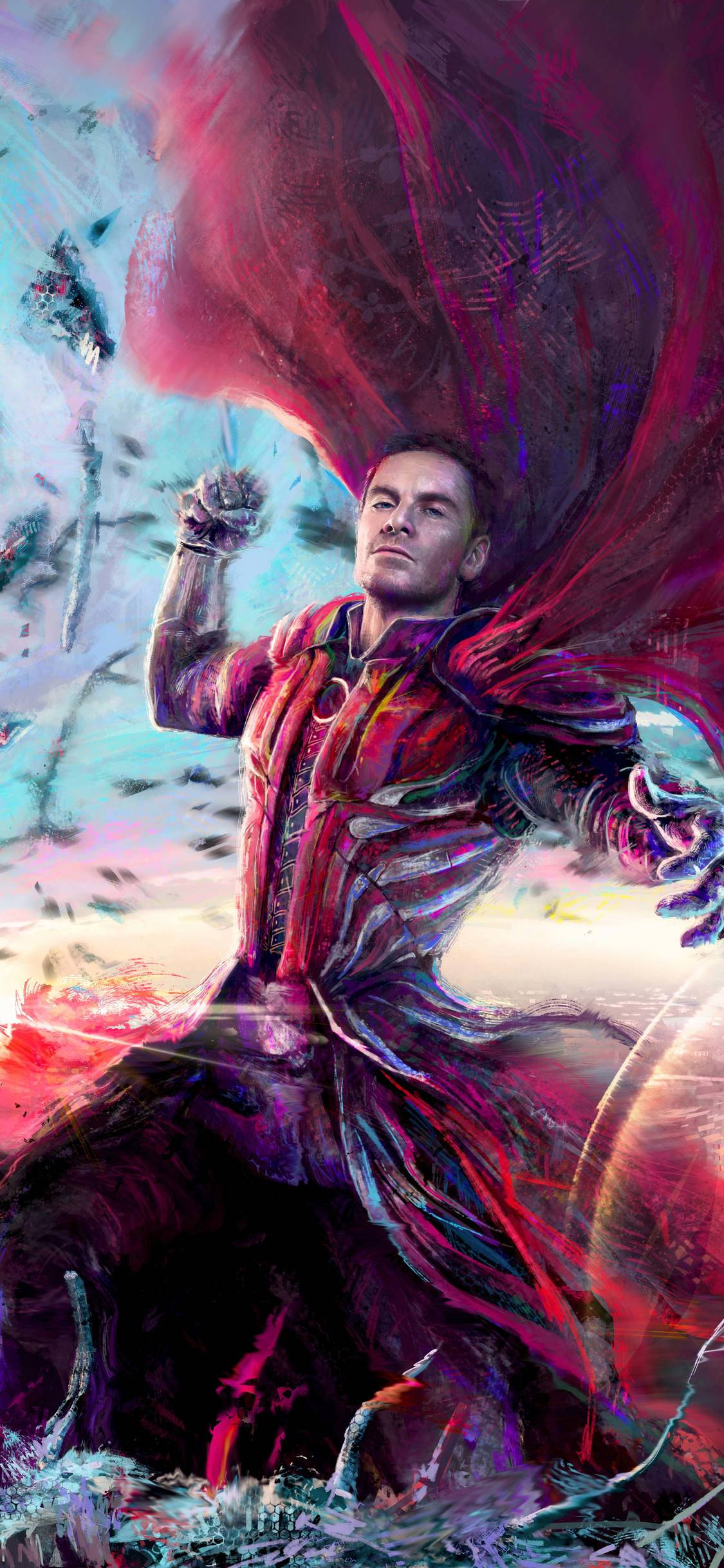 Komea Magneto Taistelemassa Taustakuvat