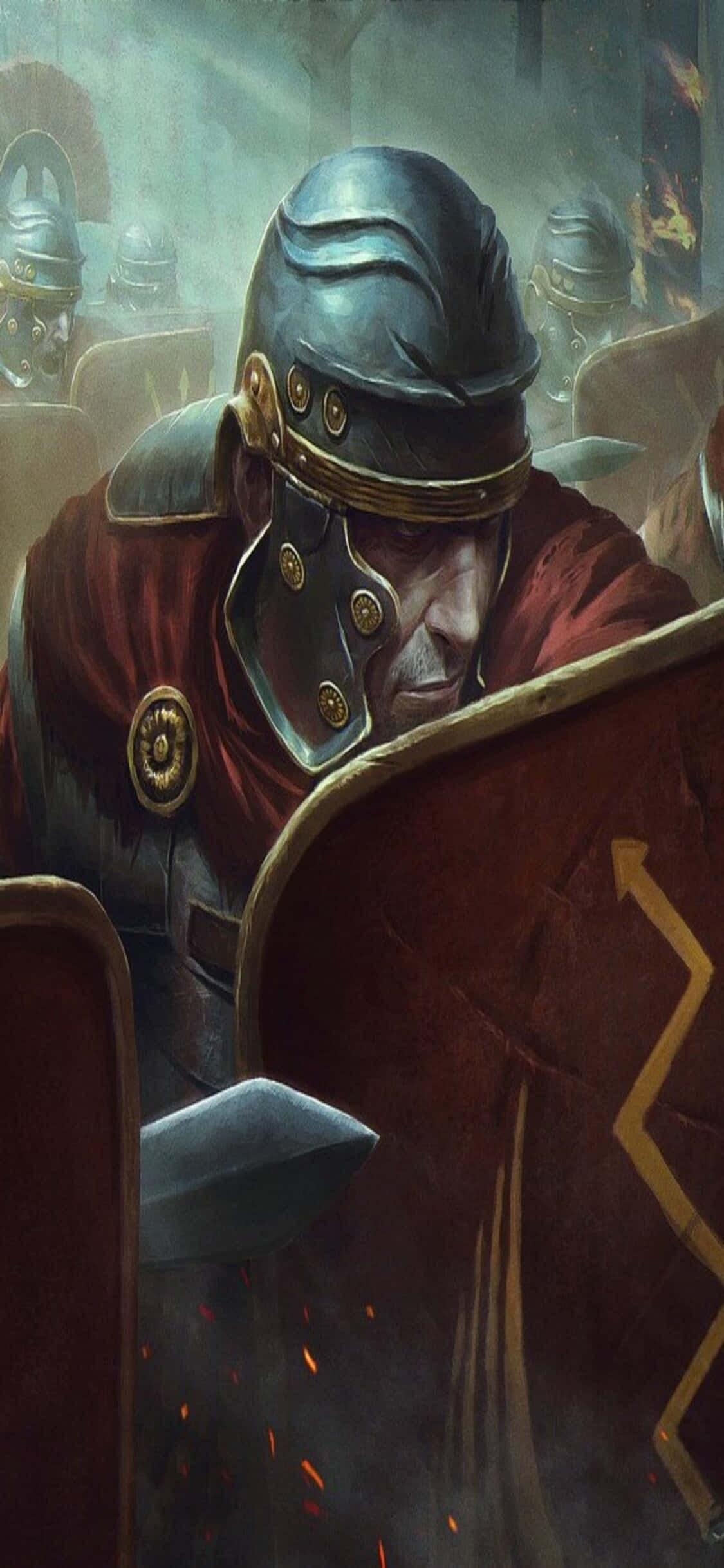 Komentaa valtavia armeijoita Total War Rome 2:ssa iPhone Xs:llä Taustakuvat