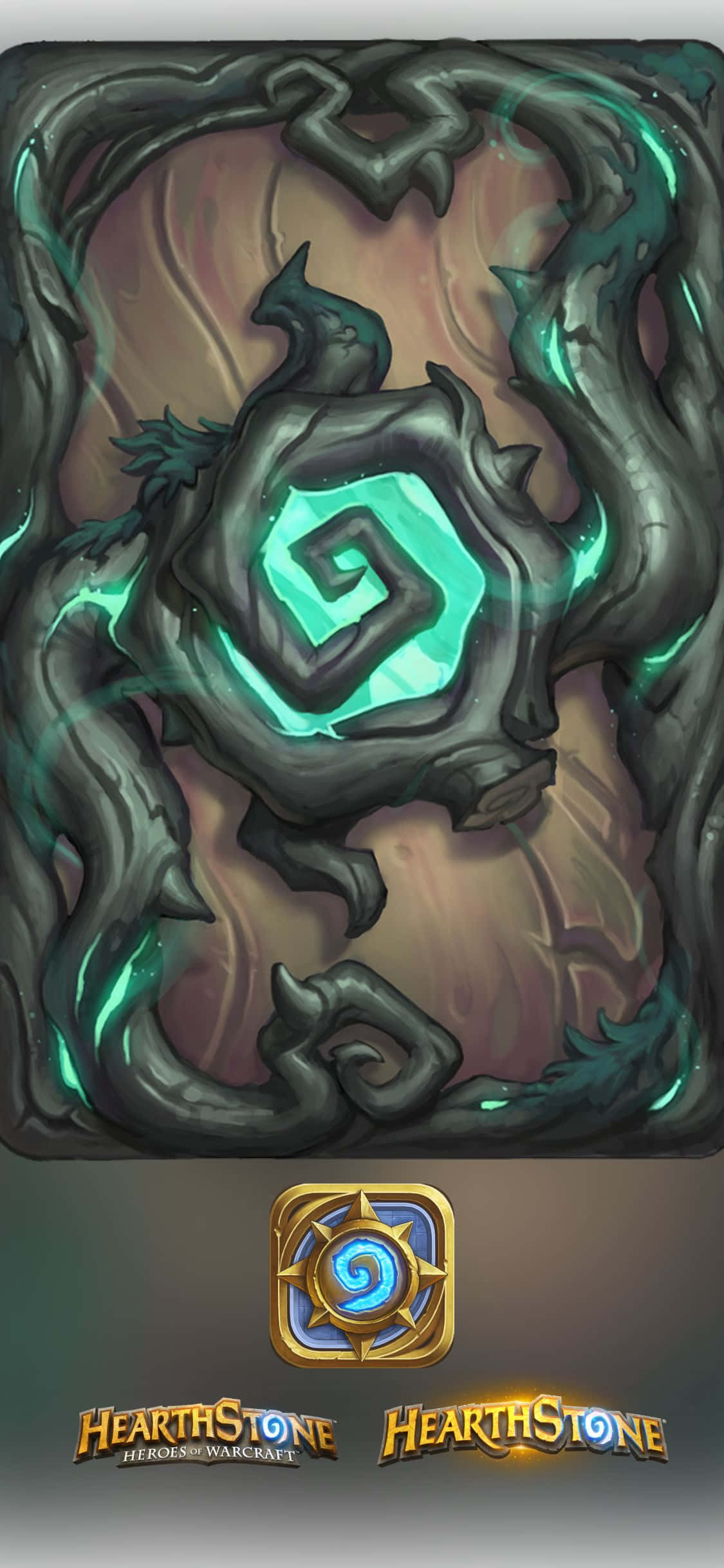 Kortin takapuolen muotoilu iPhone XS Hearthstone -taustakuva Taustakuvat