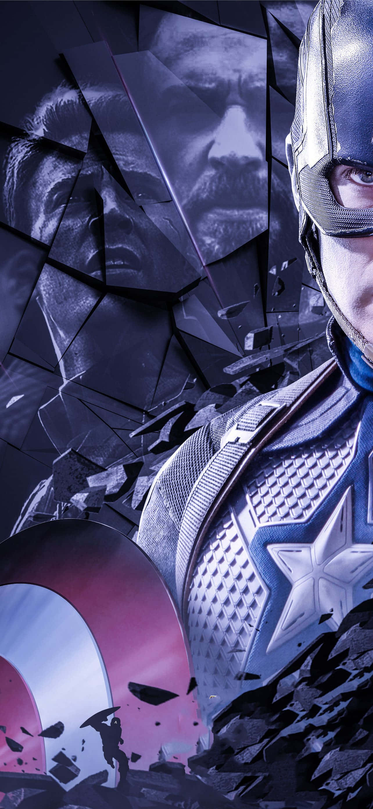 Kostajat ensimmäisessä virallisessa esiintymisessään End Game -elokuvassa Taustakuvat