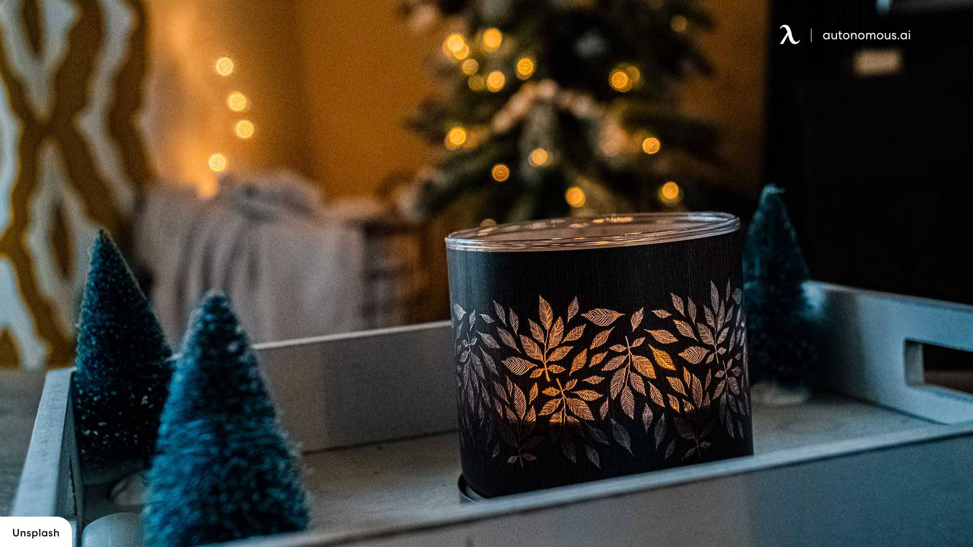 Kotoisa jouluinen tunnelmakynttilä Taustakuvat