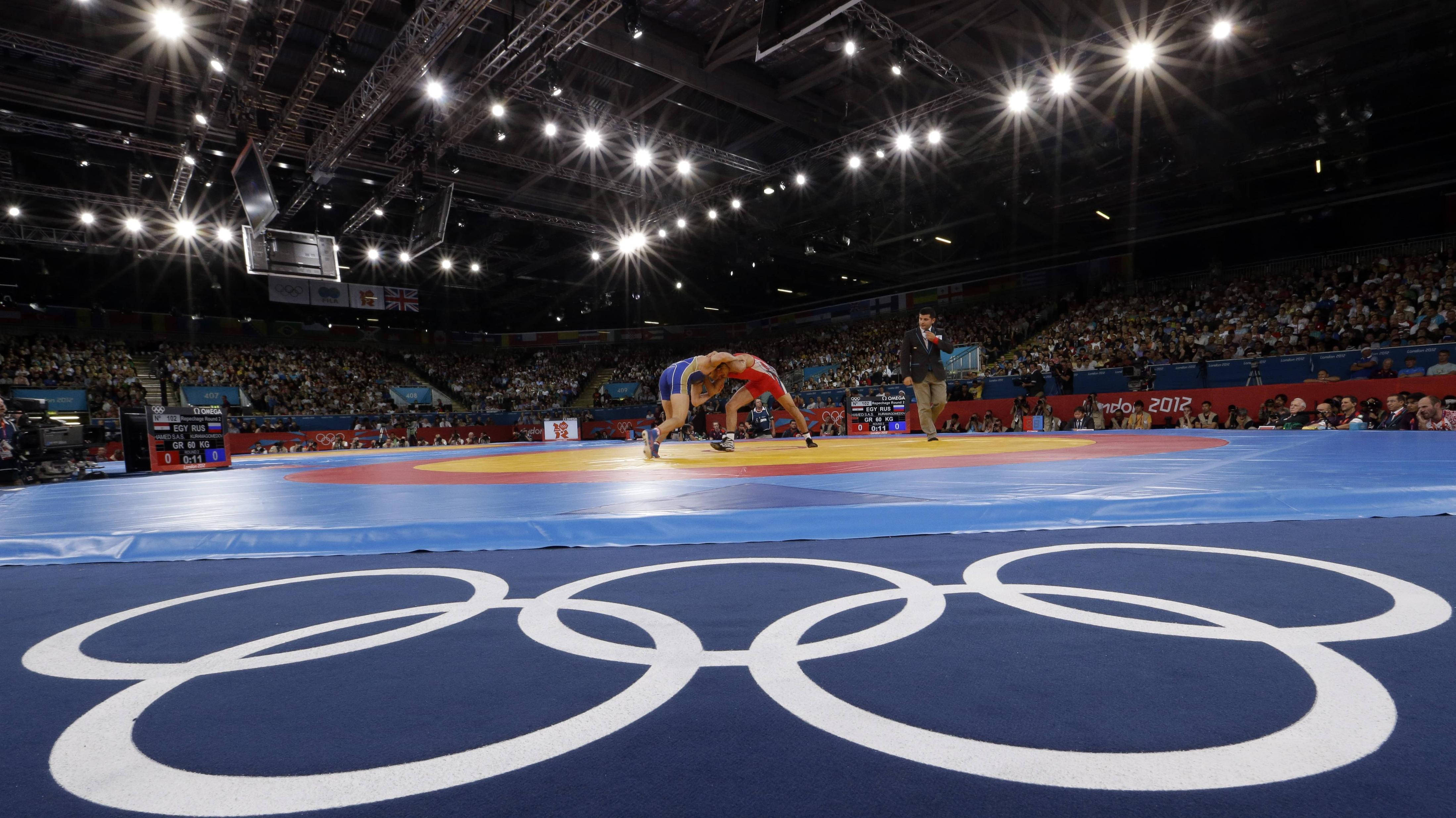 Kova Kilpailu Olympialaisissa Taustakuvat