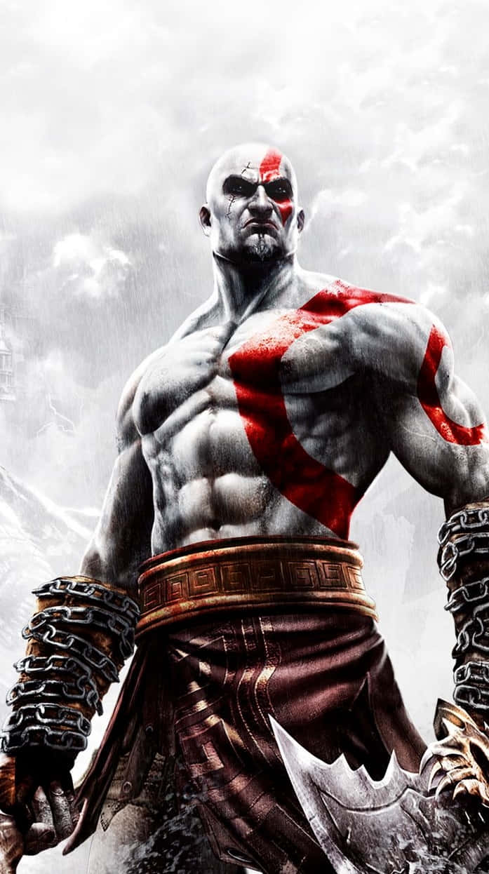 Kratos Valkoinen Estetiikka God of War III Taustakuvat