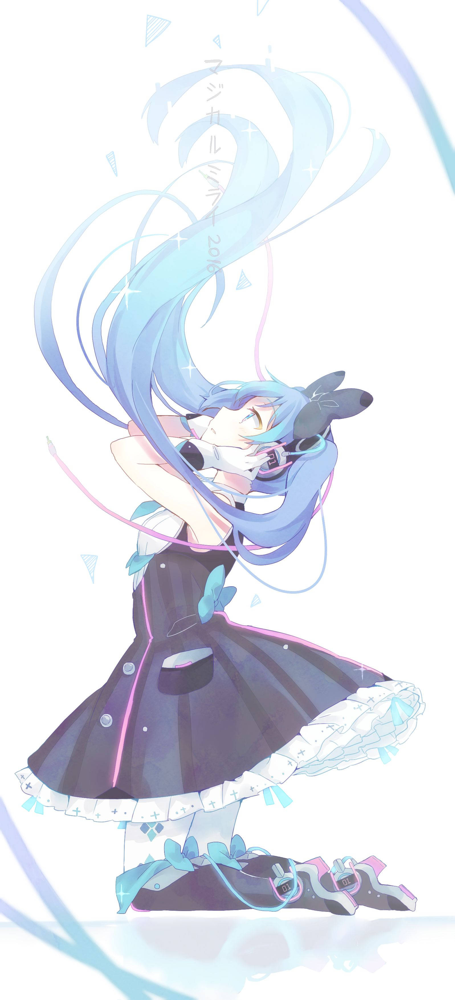 Kuka sanoo ettei Hatsune Miku ole cool? Taustakuvat