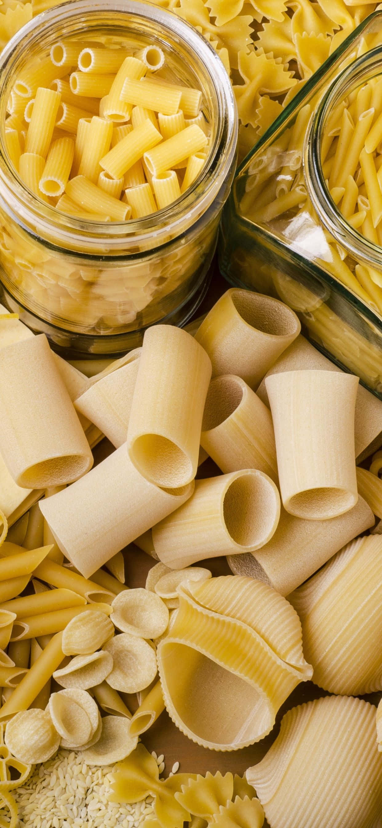 kulho pastaa ja kulho pastaa Taustakuvat