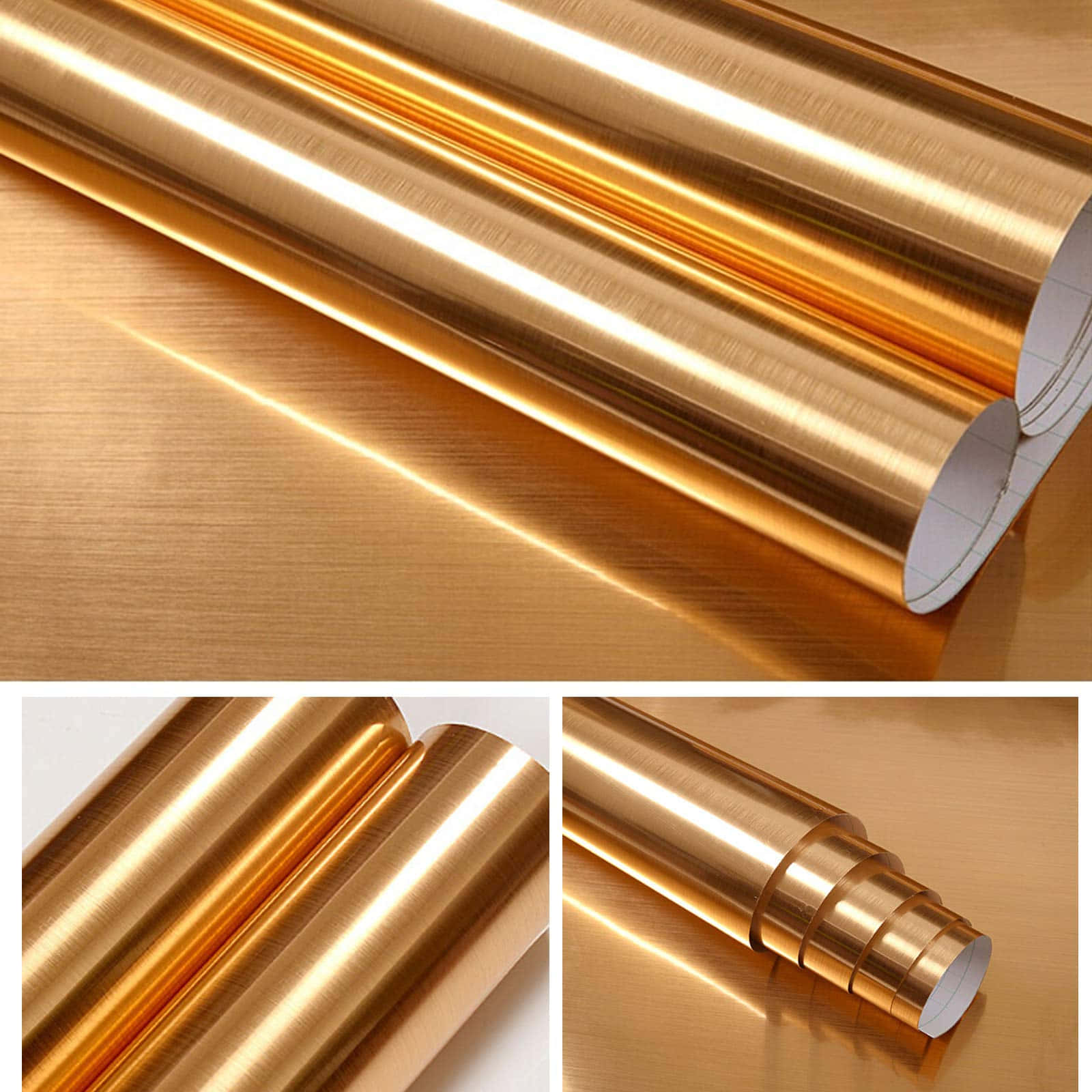 Kultainen metallinen taustakuvio foliolevyistä Taustakuvat