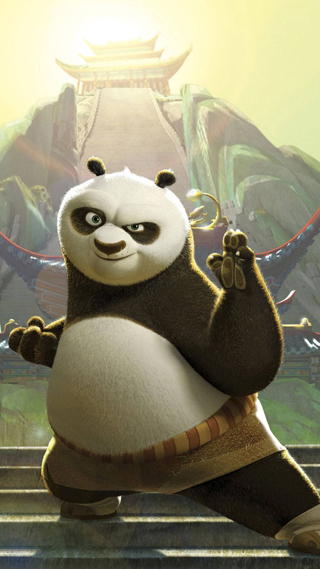 Kung Fu Panda -sarjakuvapuhelin Taustakuvat