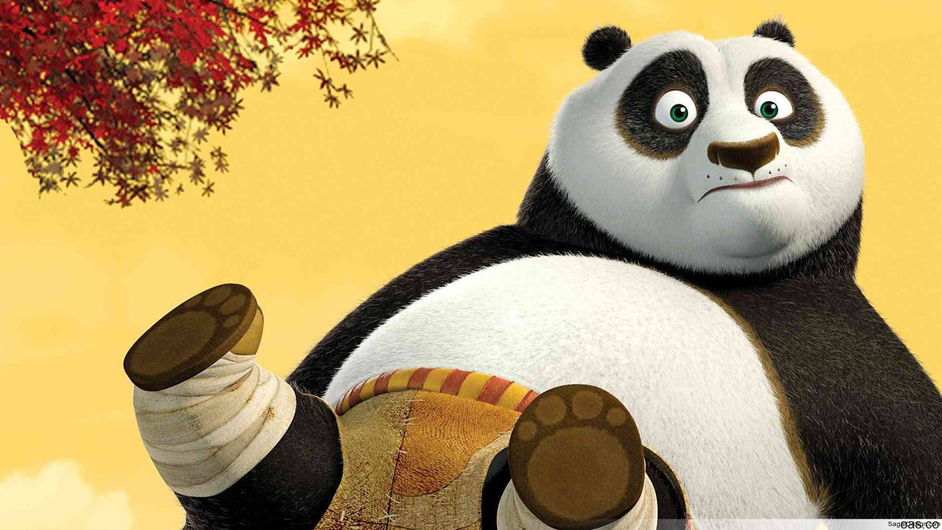 Kung Fu Panda vatsa paljaana Taustakuvat