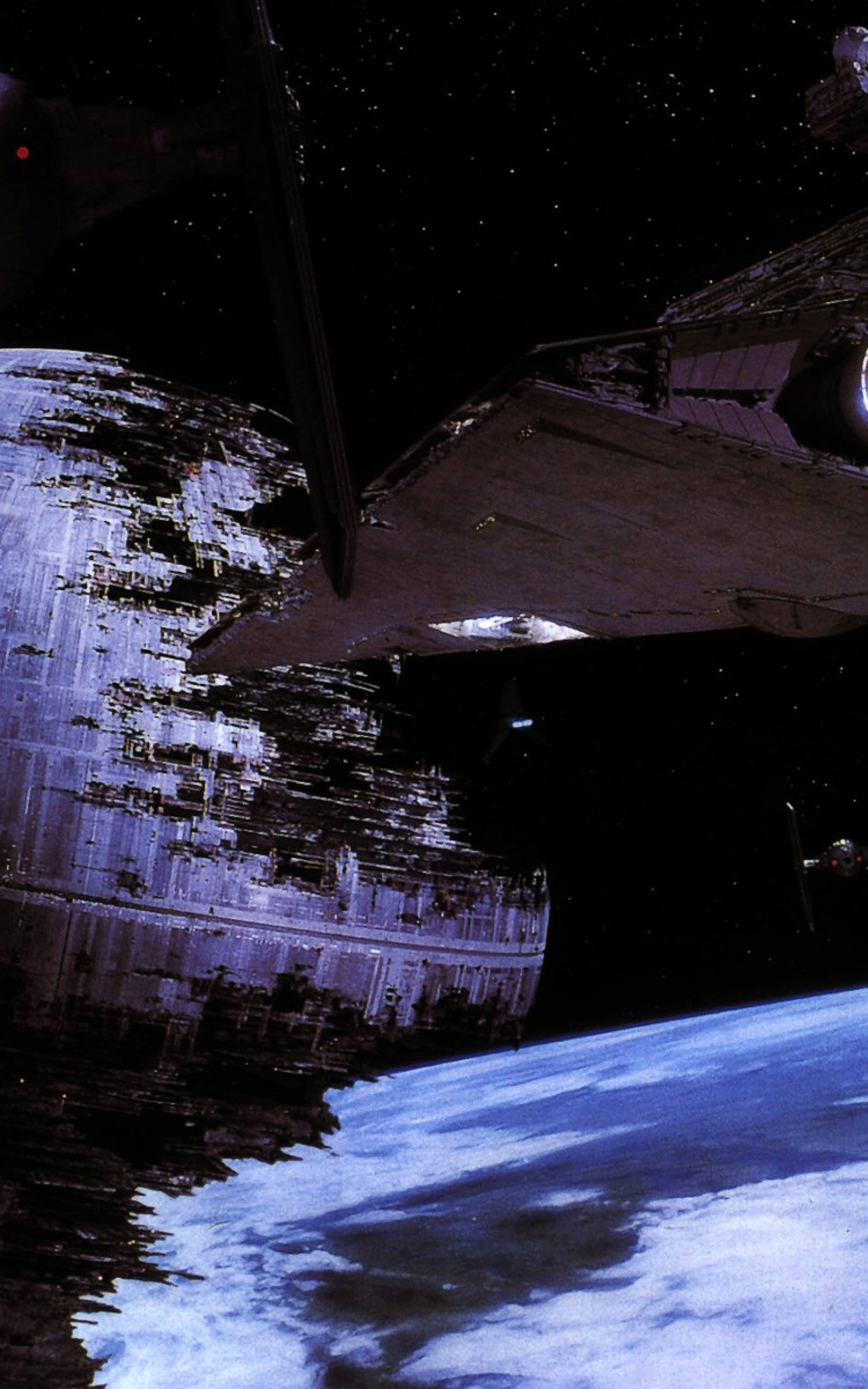 Kuolemantähti Avaruudessa Star Wars Tabletti Taustakuvat