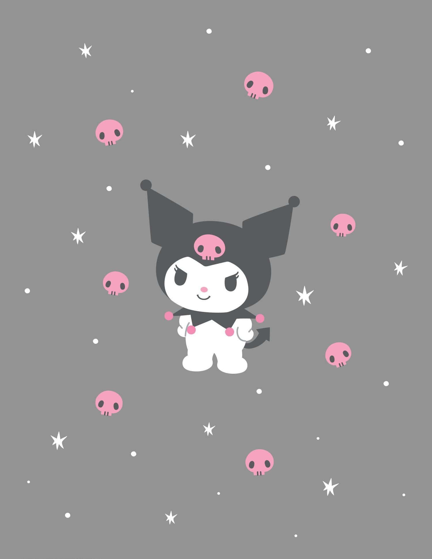 Kuromi iPhone Kalloja Tähtiä Taustakuvat