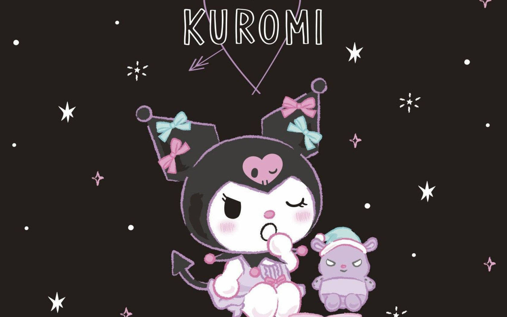 My Melody Kuromi haukottelee