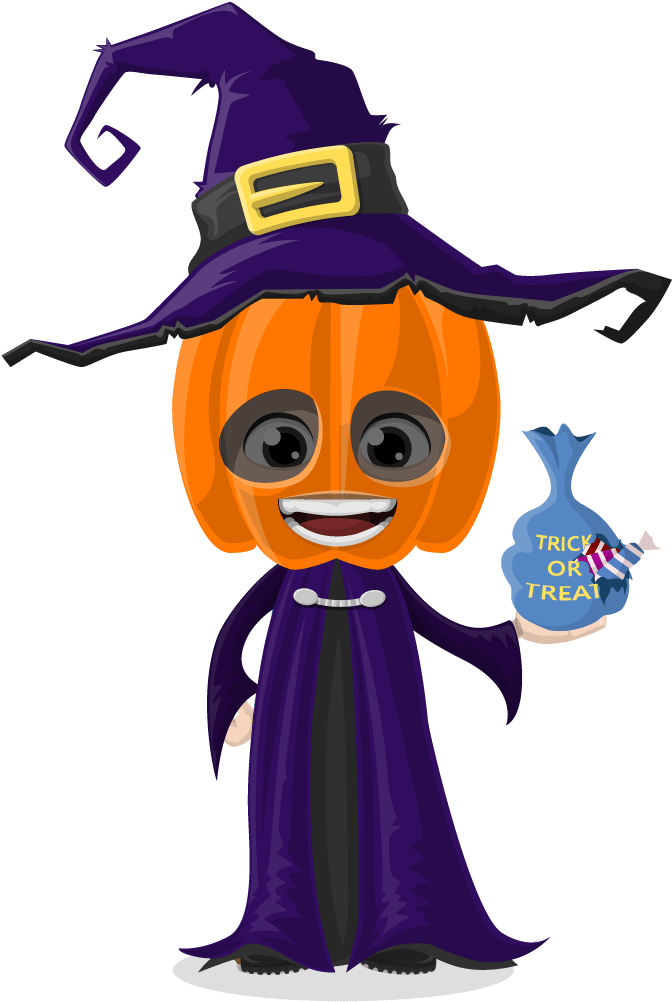 Kurpitsanoita Sarjakuva Halloween Taustakuvat