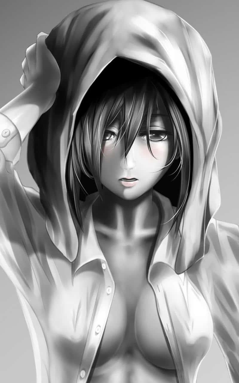 Kuuma anime Mikasa pyyhepiirros Taustakuvat