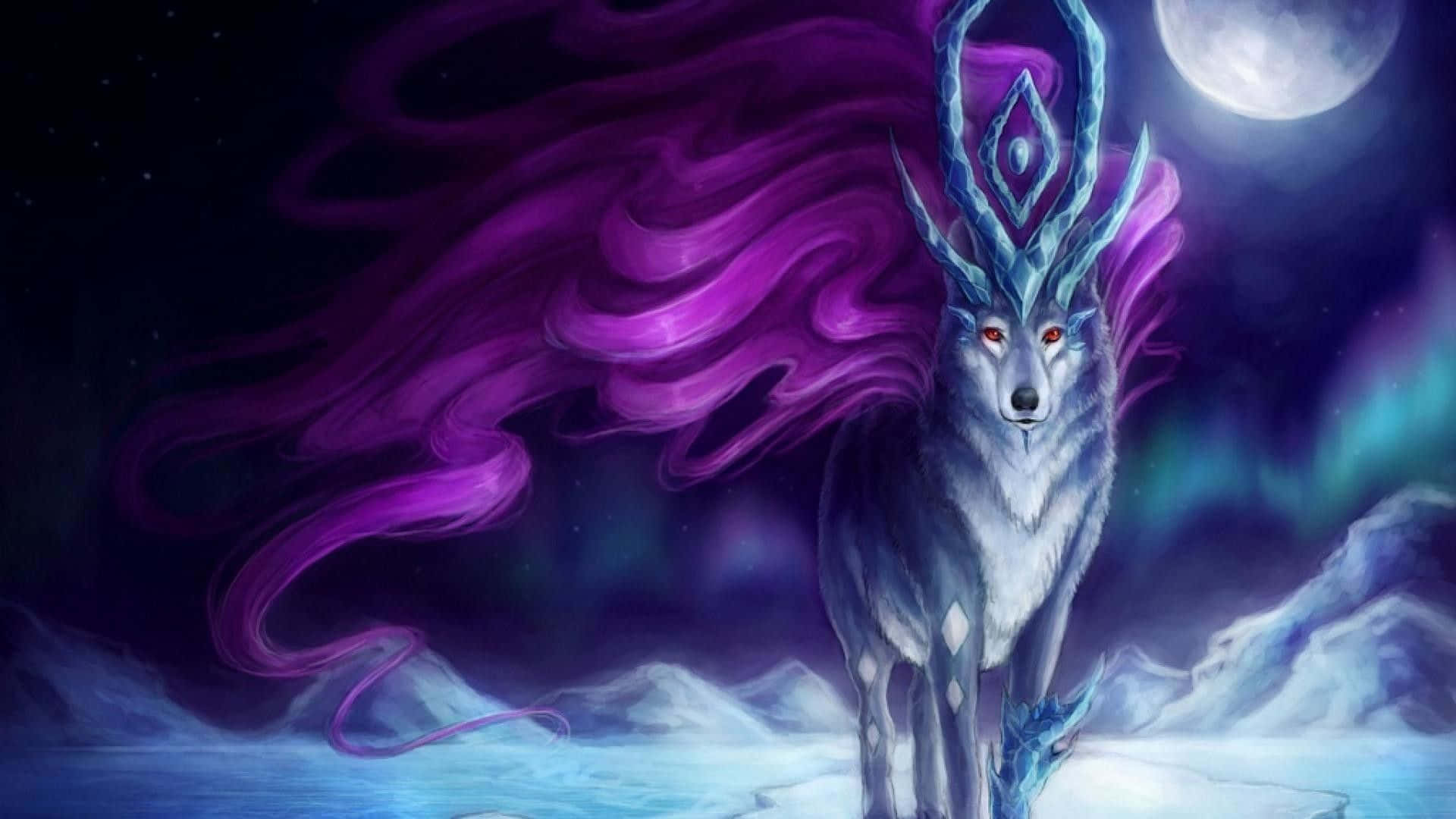 Kuva Eteerinen versio galaksisudesta kirkkaiden tähtien ja Linnunrata-taustan kera Taustakuvat