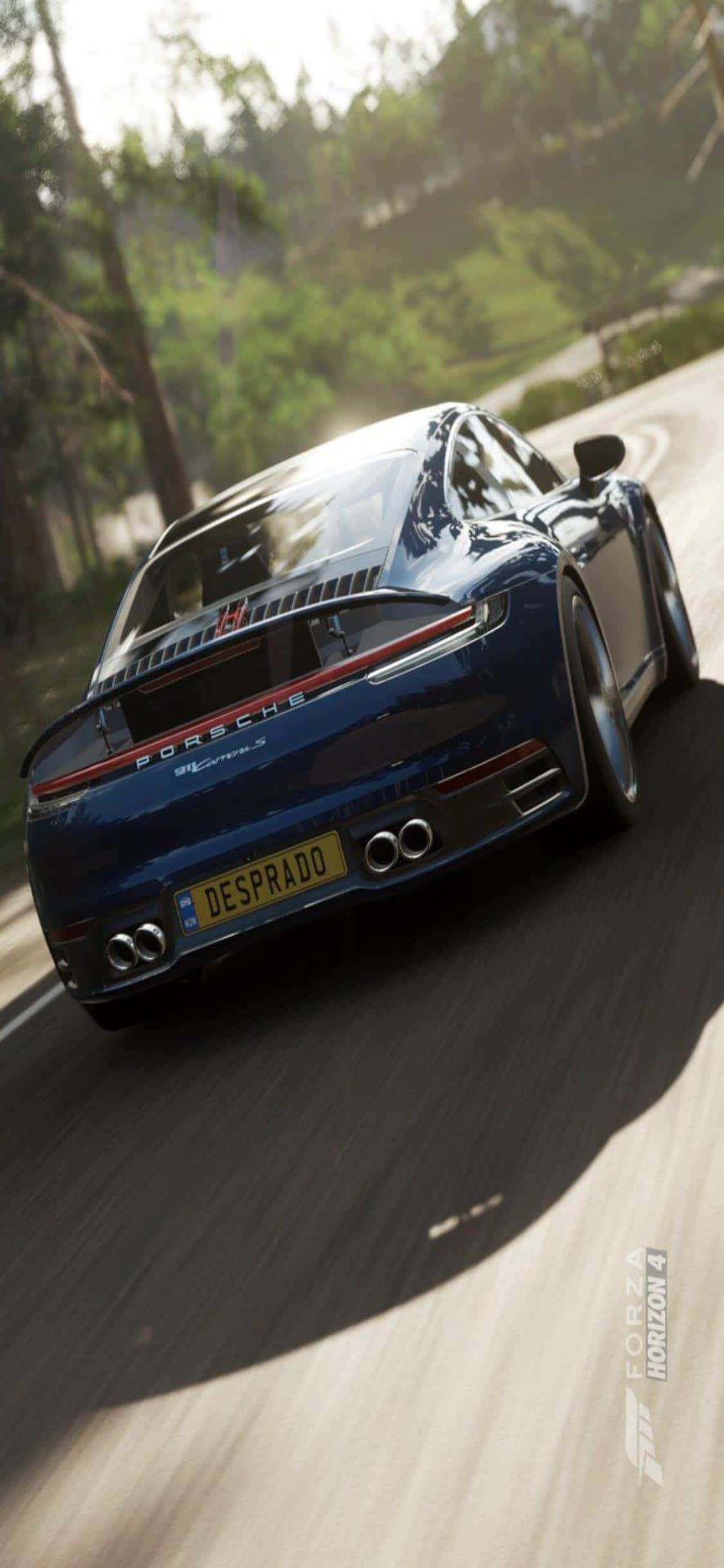 Kuva “Nopeus ja adrenaliini - iPhone Xs Forza Horizon 4” Taustakuvat