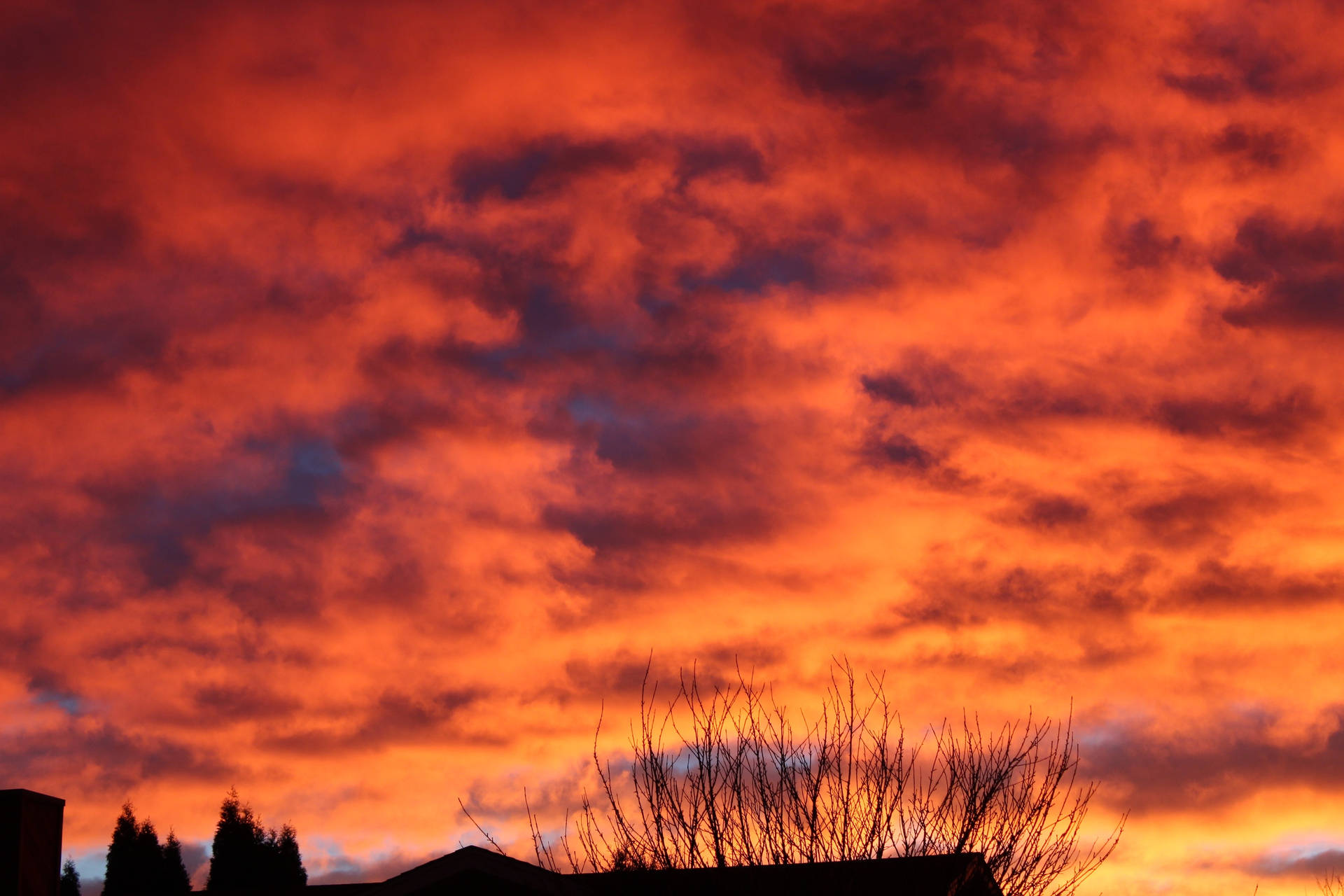 Esikatselutaustakuva taivas, auringonlasku, pilvet