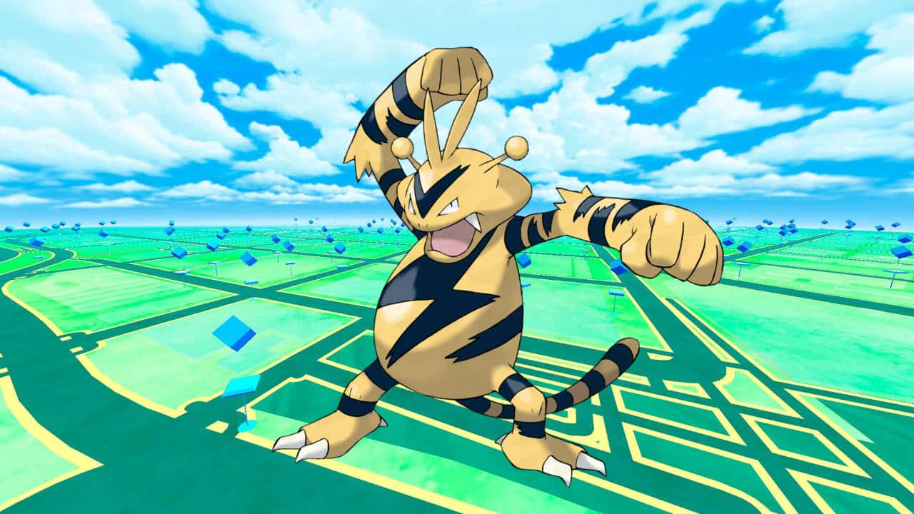 Kuvateksti: Electabuzz tutkimassa Pokemon Go -universumia Taustakuvat