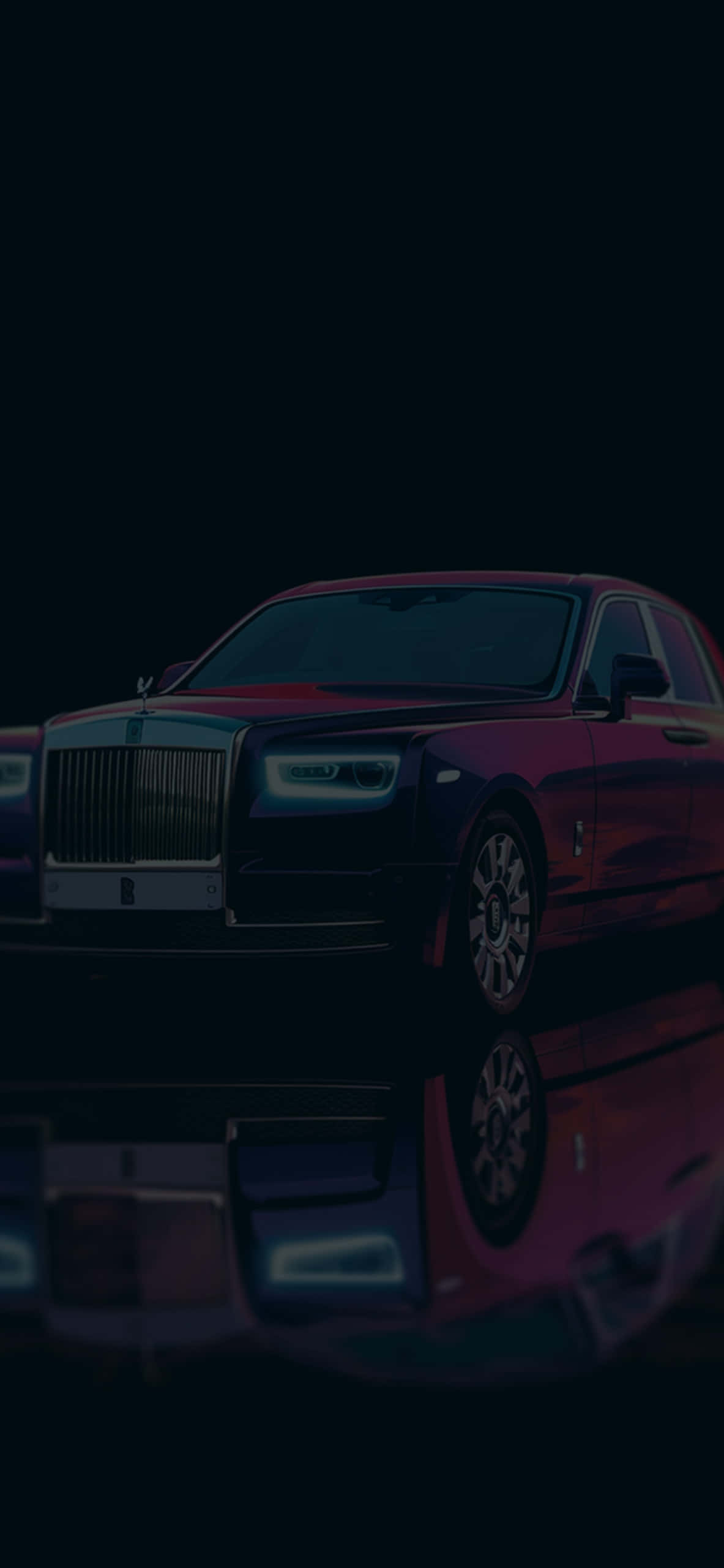 Kuvateksti: Ylellisyyttä liikkeessä - Rolls Royce Phantom Taustakuvat
