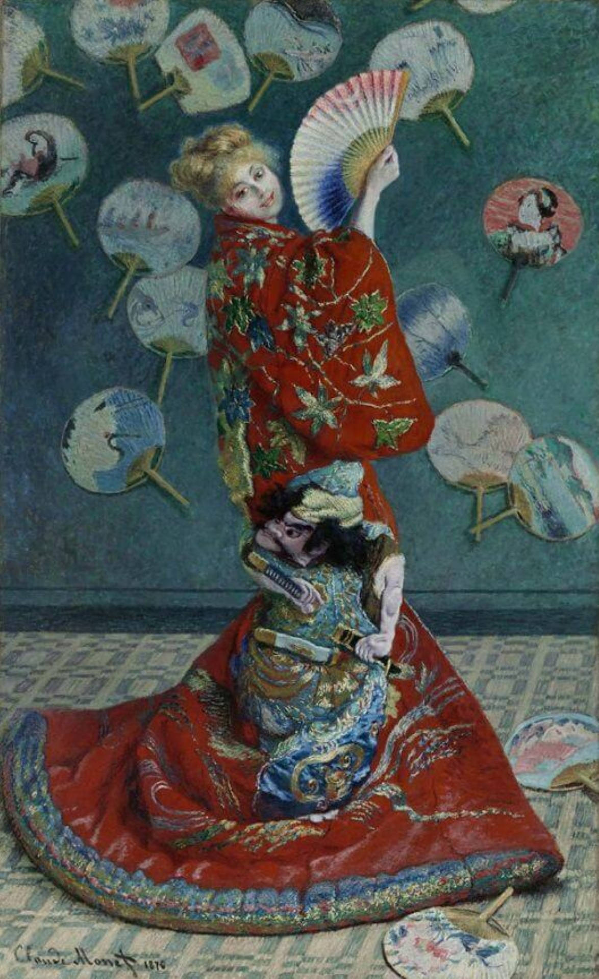 La Japonaise By Claude Monet Taustakuvat