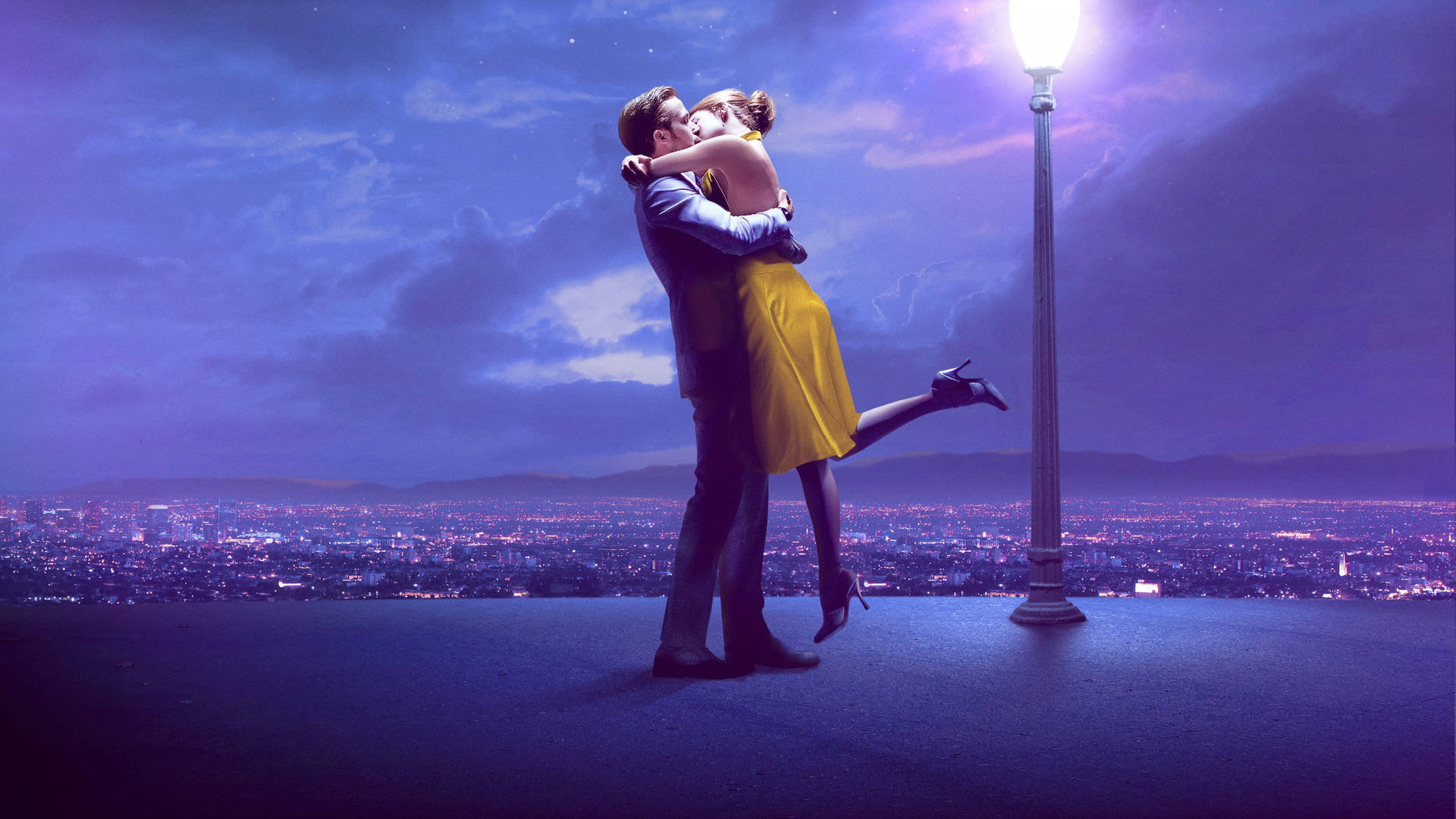 La La Land Suudelma HD Taustakuvat