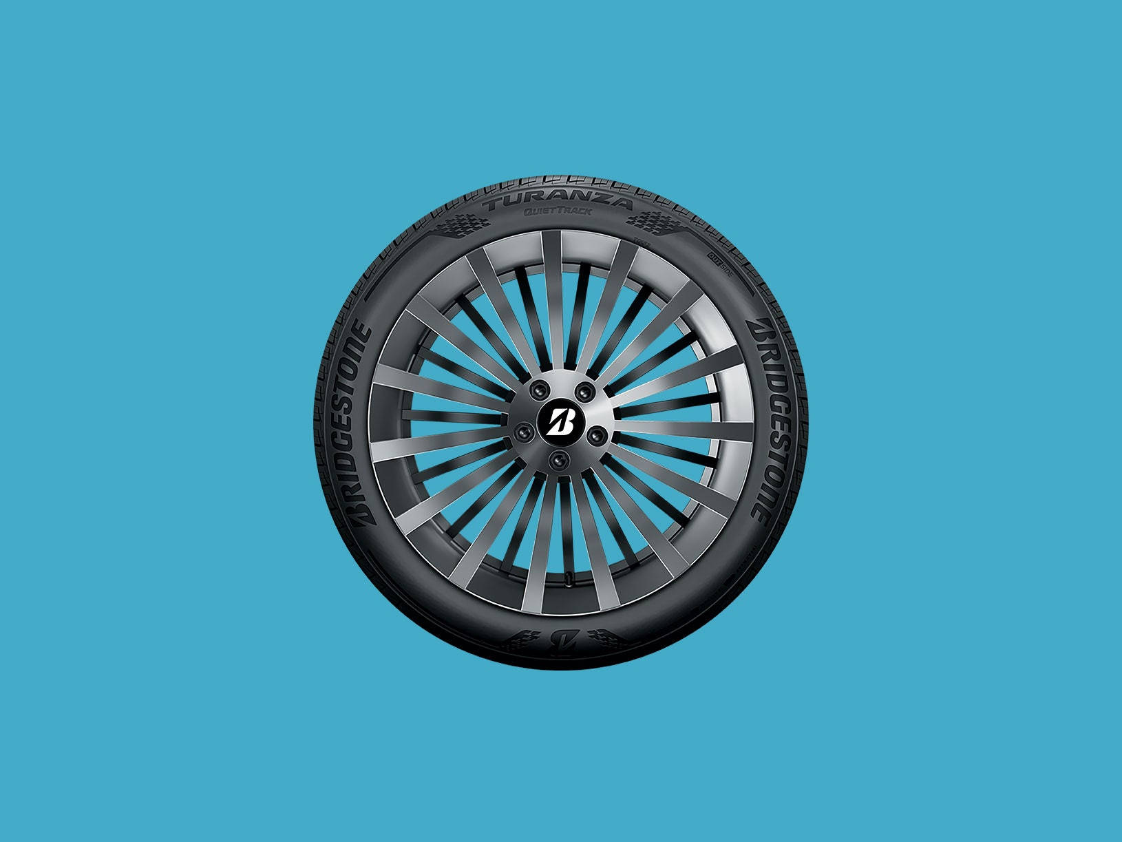 Laadukas kuva Bridgestone Turanza QuietTrack -renkaasta Taustakuvat