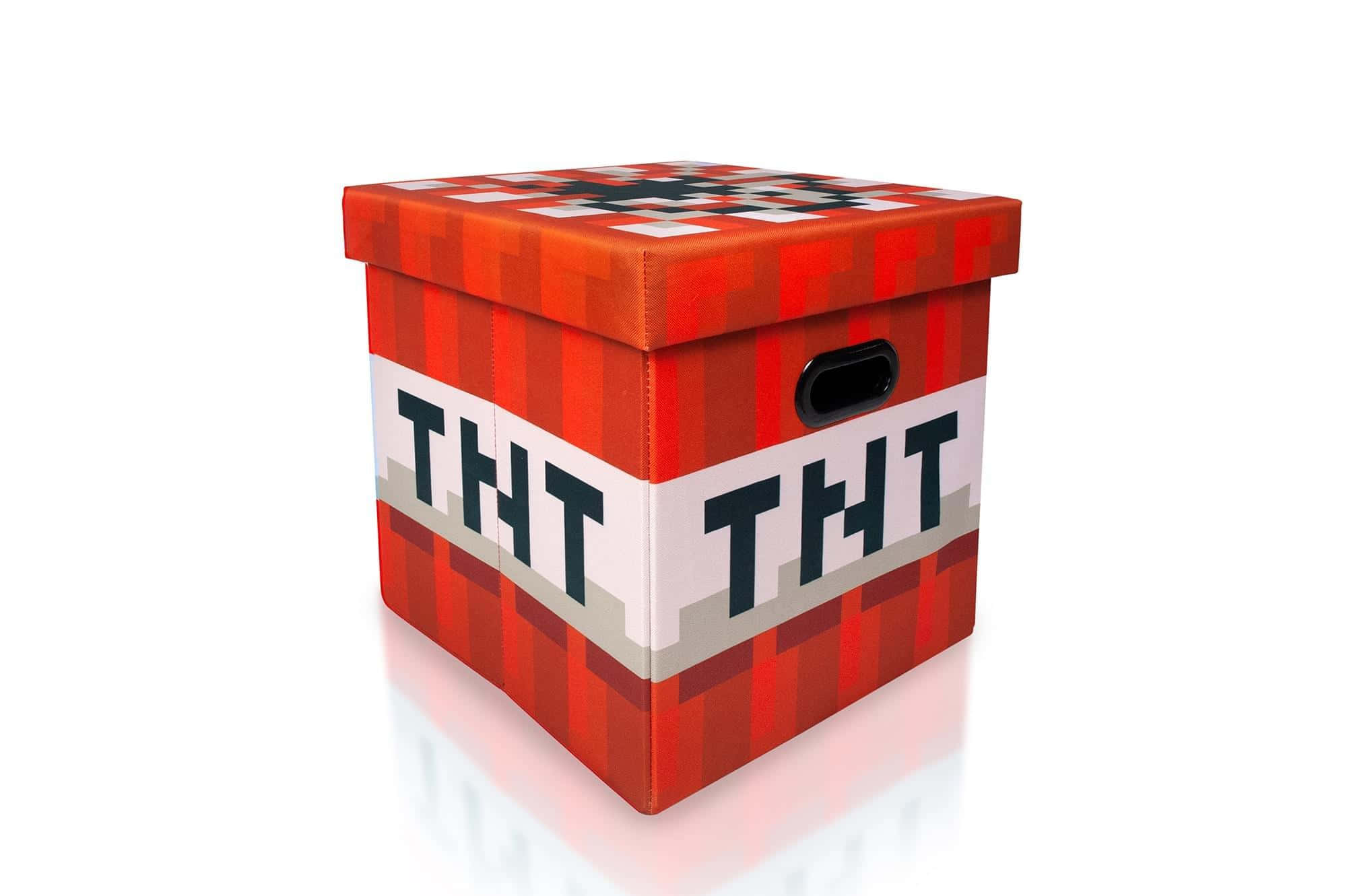 Laatikko, jossa on Minecraft TNT Taustakuvat