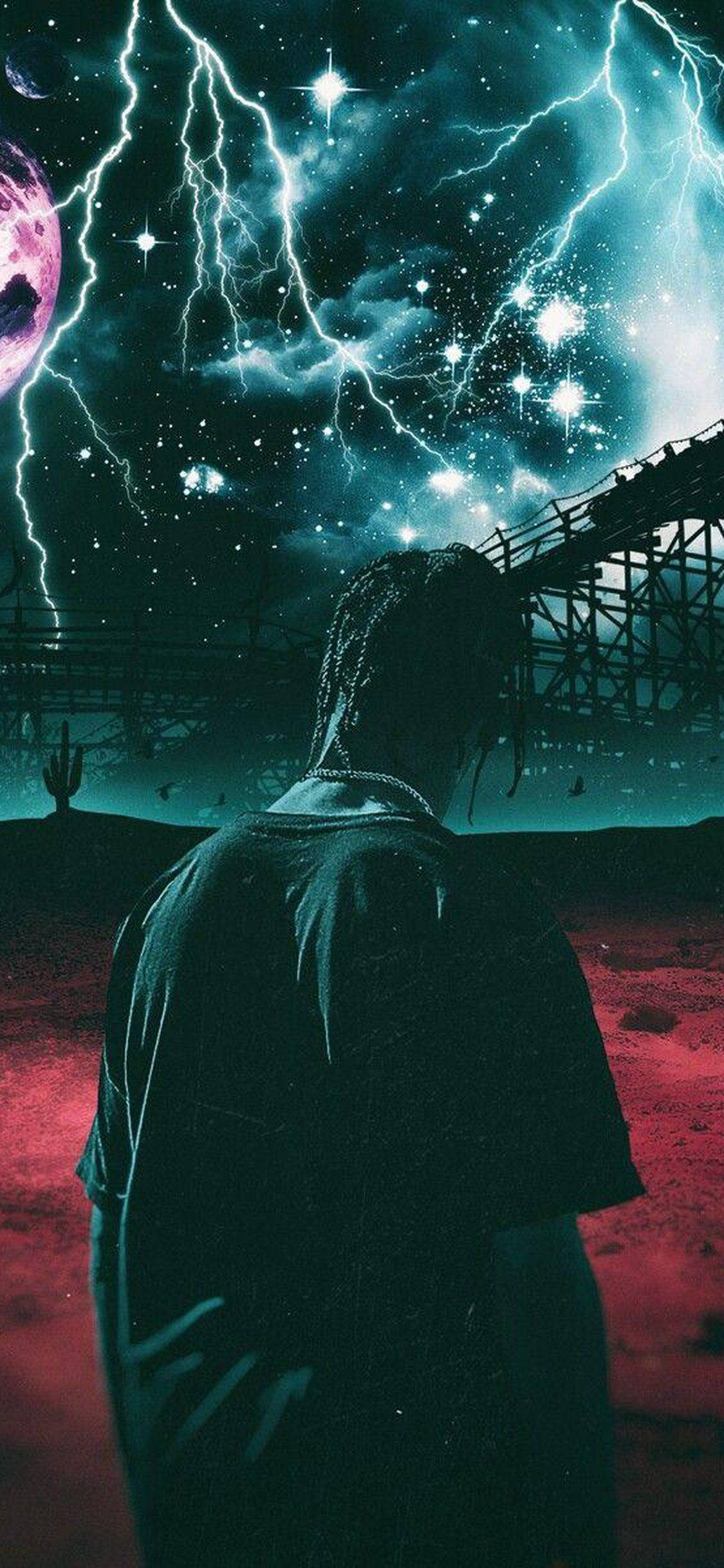 Lähde maagiselle kyydille Astroworldiin Travis Scottin kanssa Taustakuvat