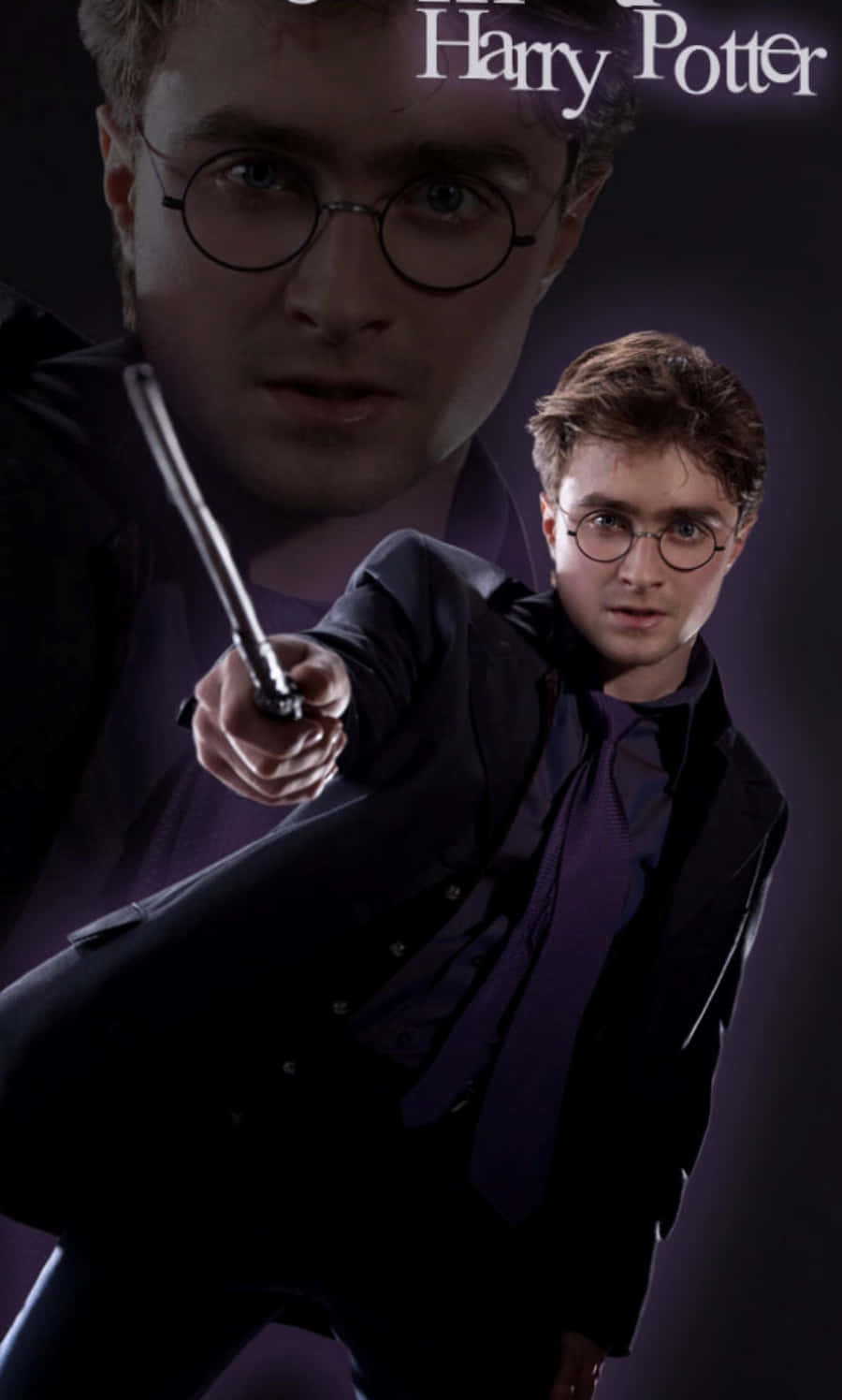 Lähikuva Harry Potterista kuuluisasta kirja- ja elokuvasarjasta Taustakuvat