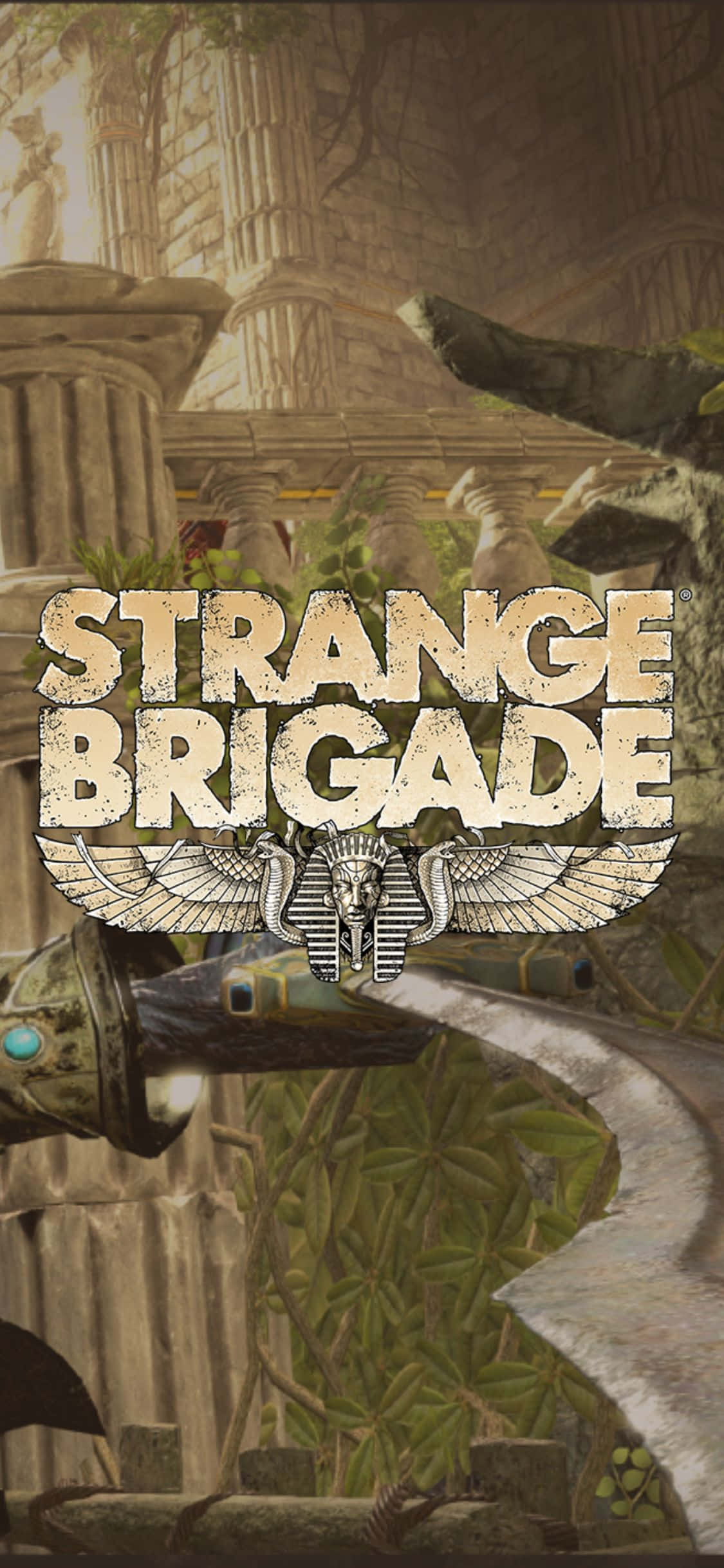 Lähikuva viidakkoveitsestä iPhone X Strange Brigade -taustakuva Taustakuvat