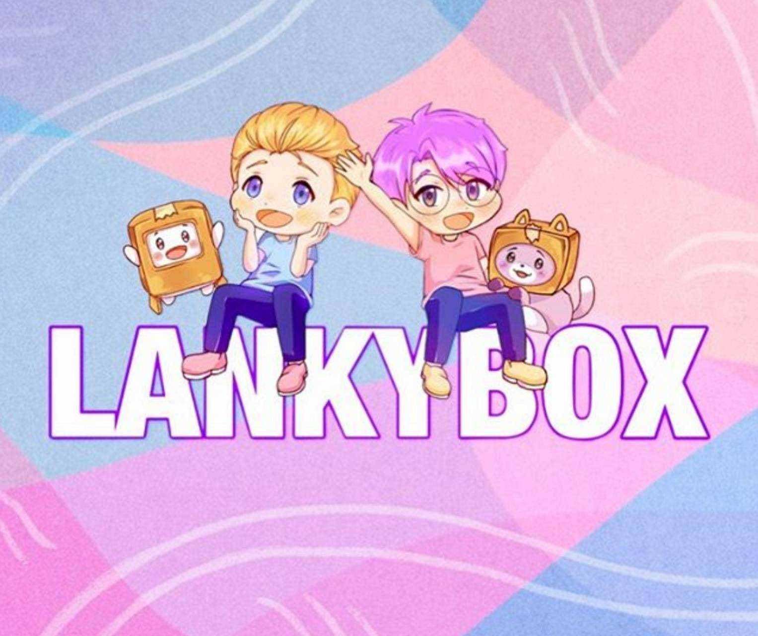 LankyBox Animoitu Adam ja Justin -pehmot Taustakuvat