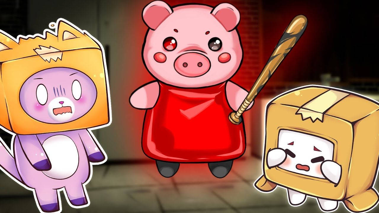 LankyBox Foxy Roblox Piggy ja Boxy Taustakuvat
