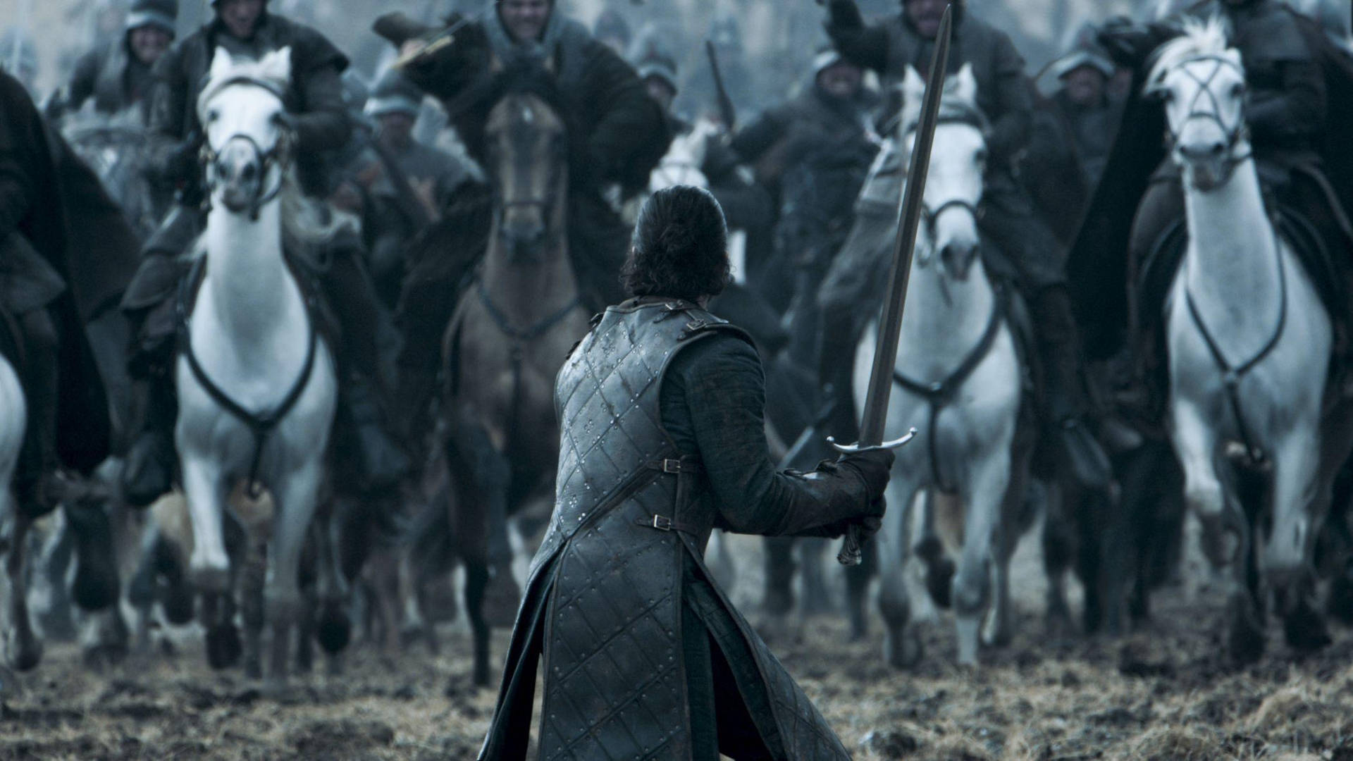 Jon Snow taistelee Lannistereita vastaan Game of Thrones
