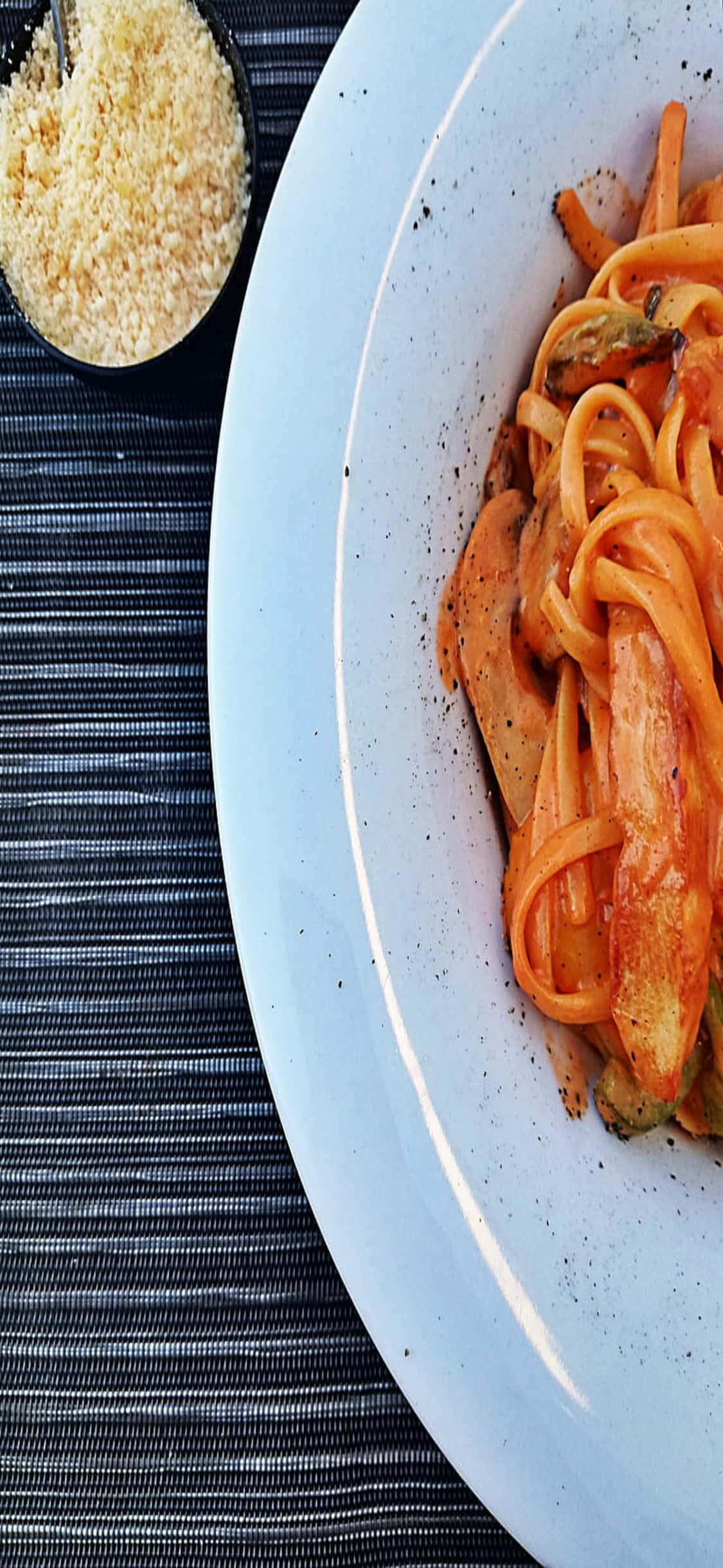 Lautallinen Pastaa Kankaalla iPhone X Pasta Taustakuva Taustakuvat