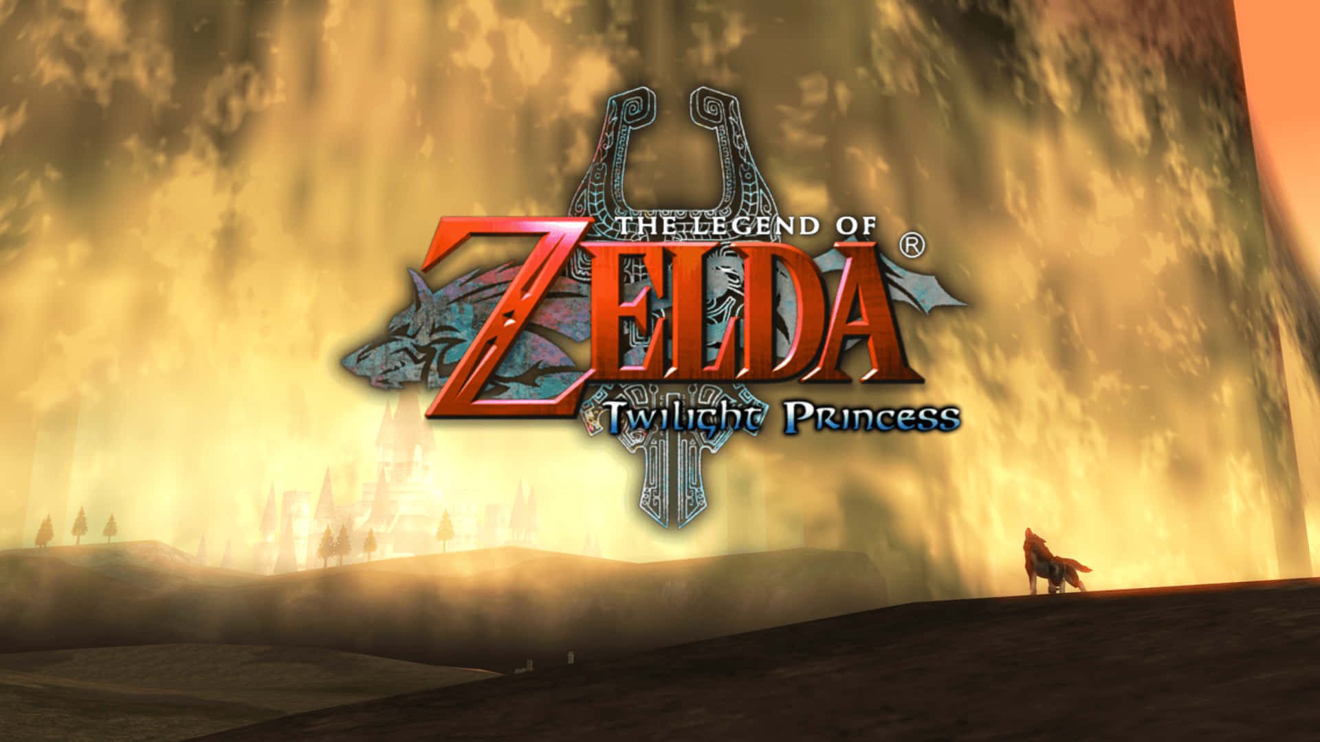 Legend Of Zelda Twilight Princess -logotaidetta Taustakuvat