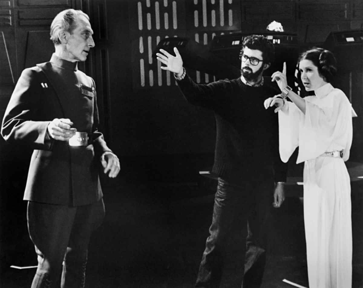 Legendaarinen brittiläinen näyttelijä Peter Cushing Taustakuvat
