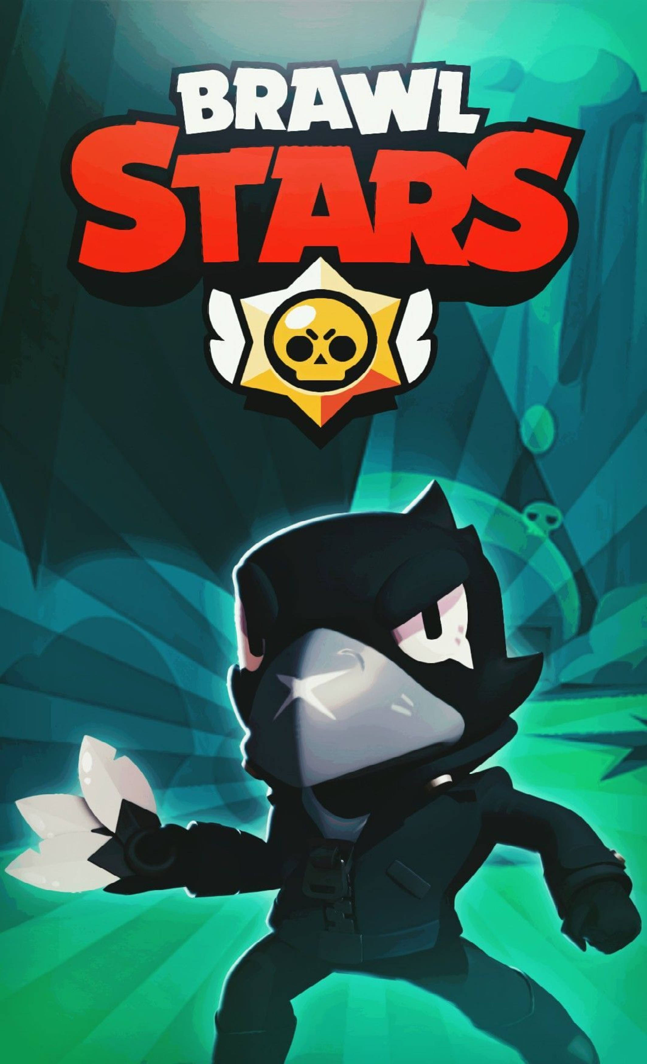 Legendaarinen Crow Brawl Stars 4K Taustakuvat