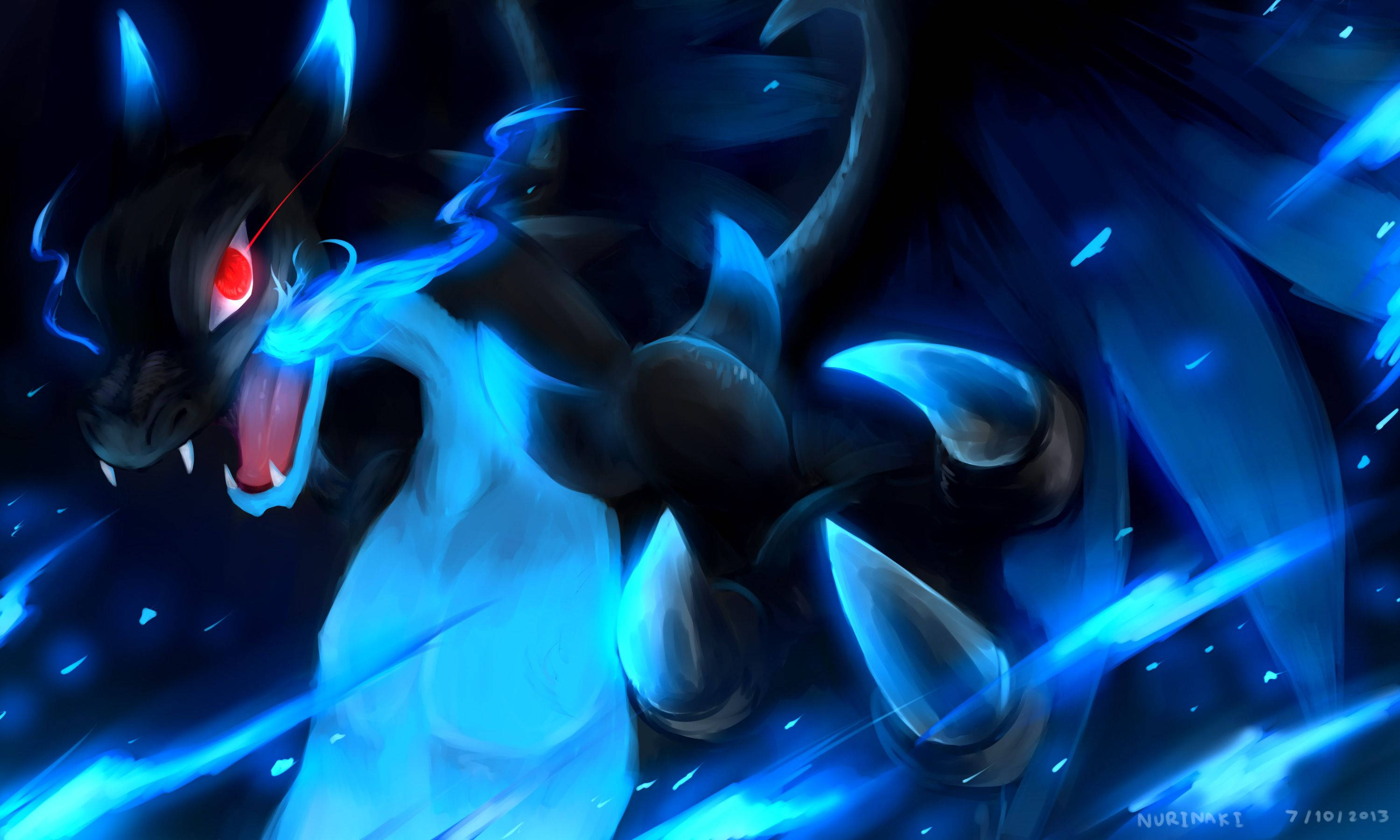 Legendaarinen Pokémon Charizard! Taustakuvat