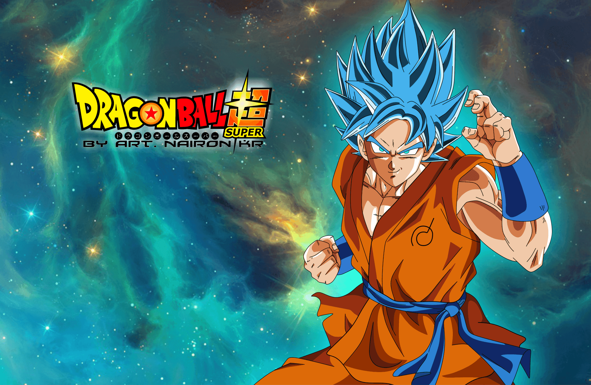 Legendaarinen Super Saiyan, Goku, Super Saiyan Blue -muodossaan Taustakuvat