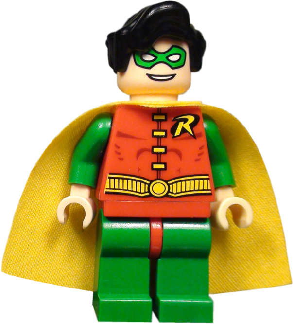 Lego Robin-hahmon muotokuva Taustakuvat